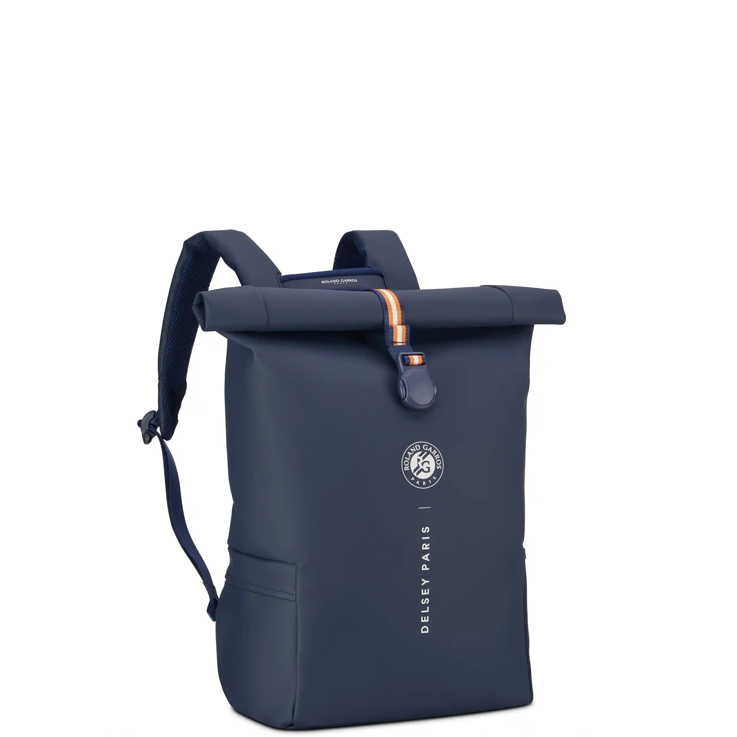 TURENNE SOFT| Sac à Dos Ordinateur 17 Pouces - Edition Roland Garros BLEU