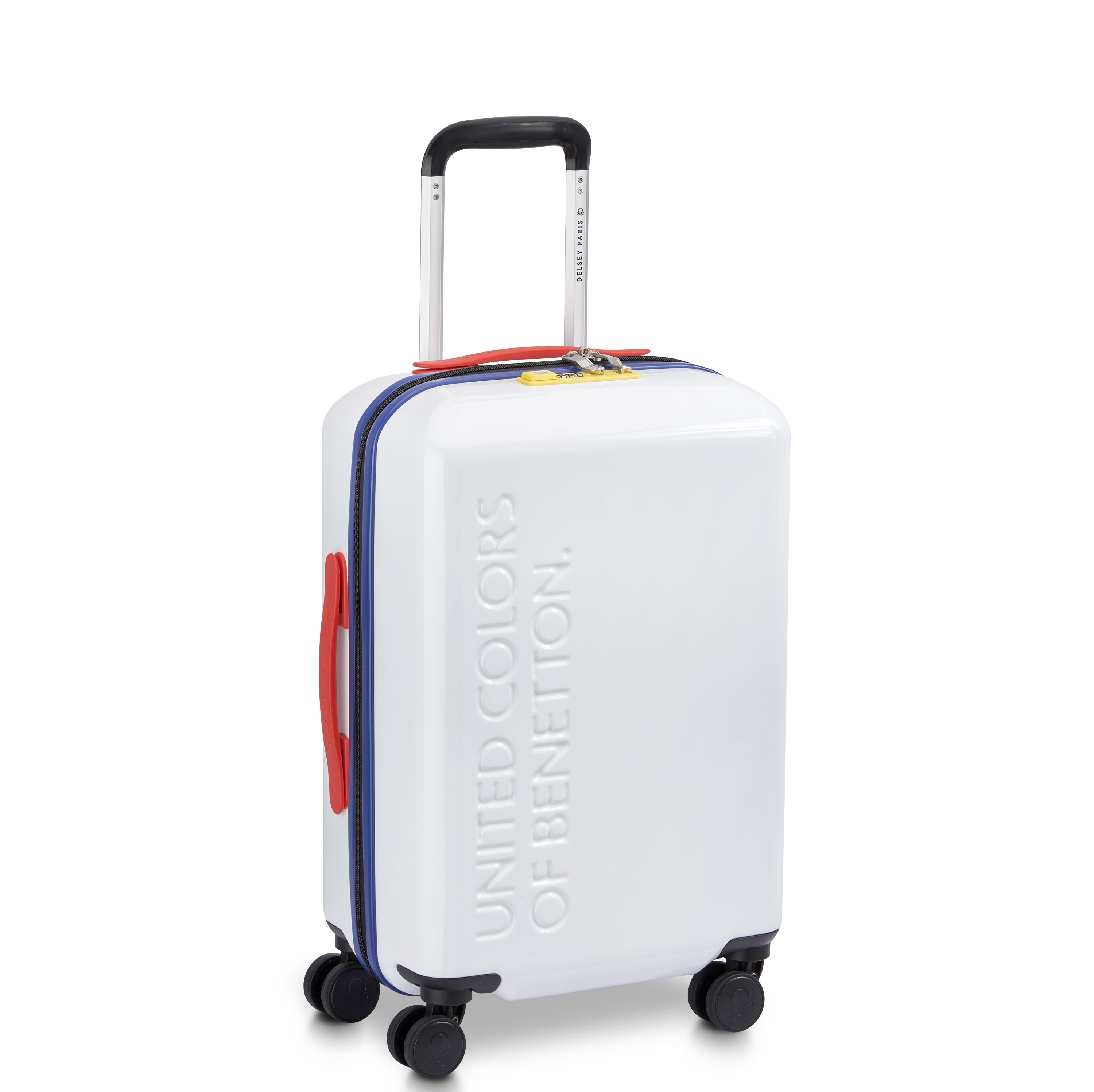 UNITED| Valise Cabine 55 CM BLANC