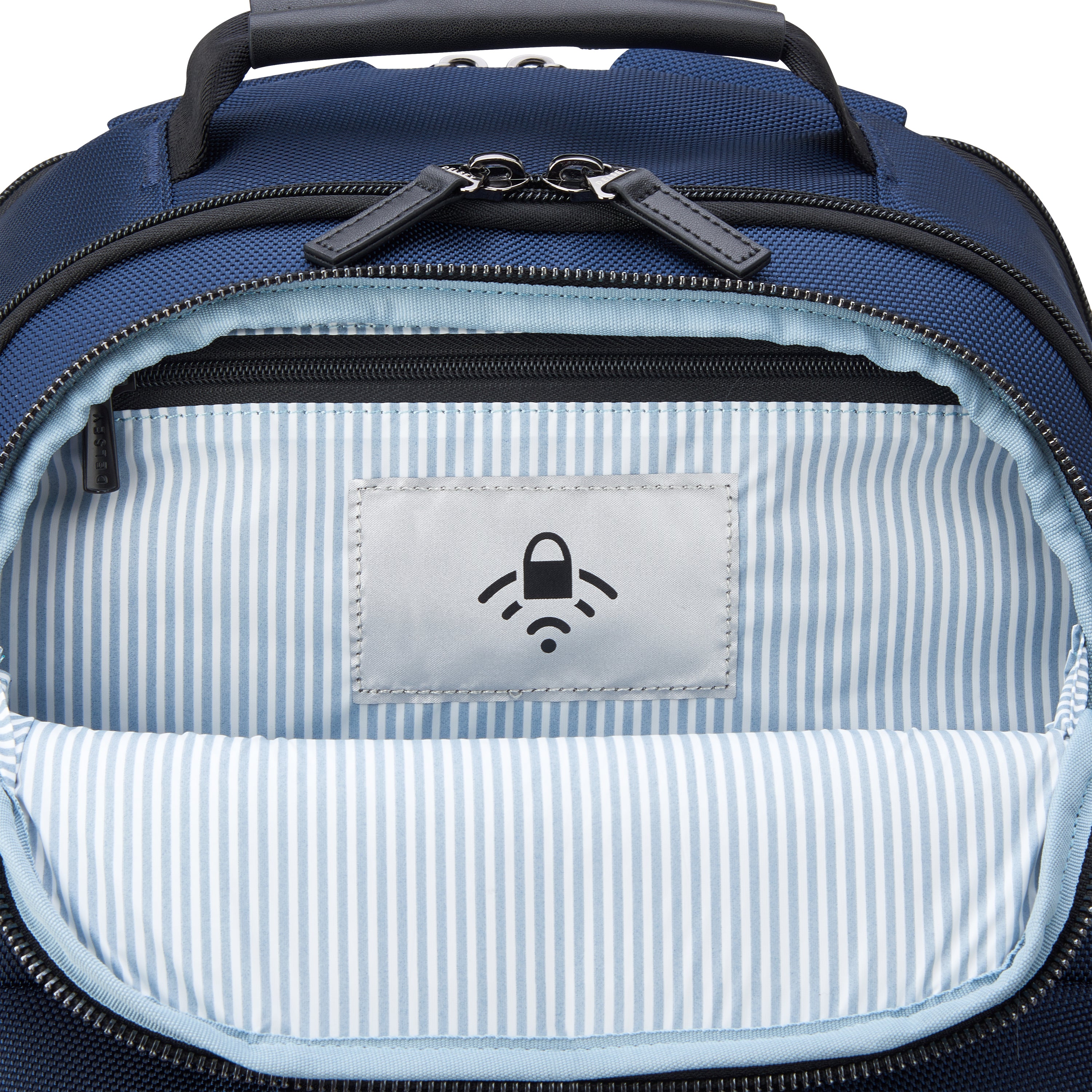 WAGRAM| Sac à Dos Ordinateur 15.6 Pouces BLEU MARINE