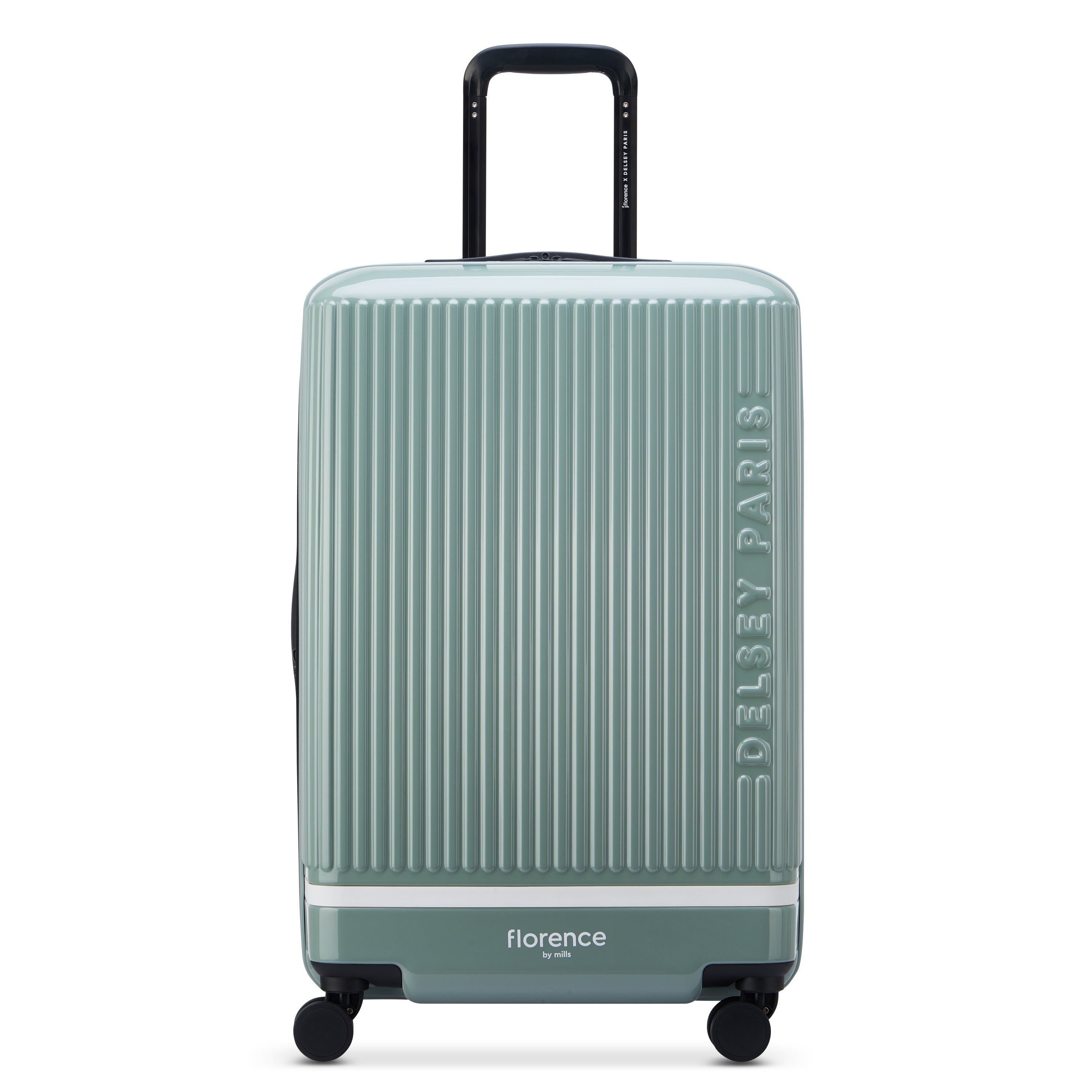 SPIN ME AWAY | 27-Inch Check-In Suitcase, Sage green