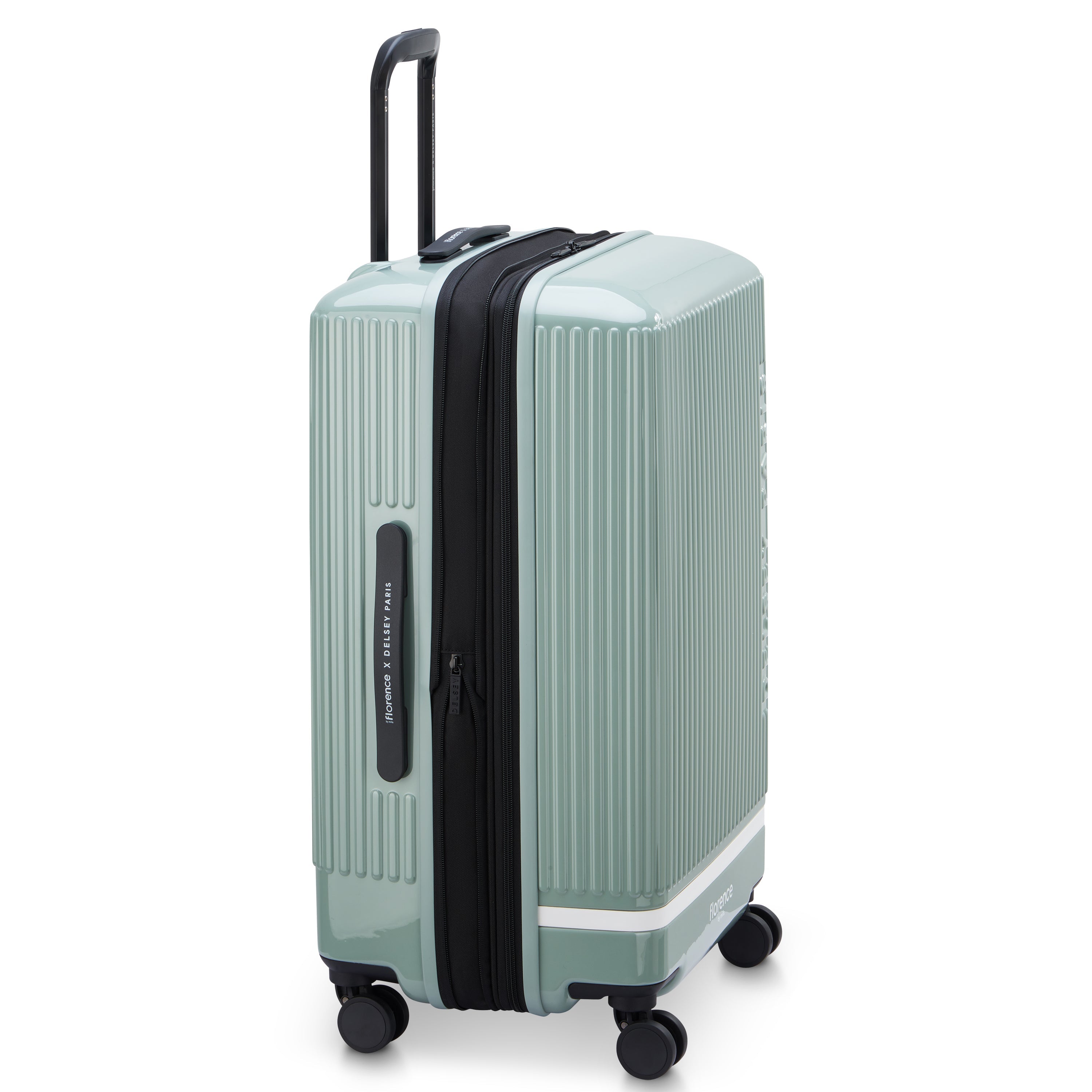 SPIN ME AWAY | 27-Inch Check-In Suitcase, Sage green