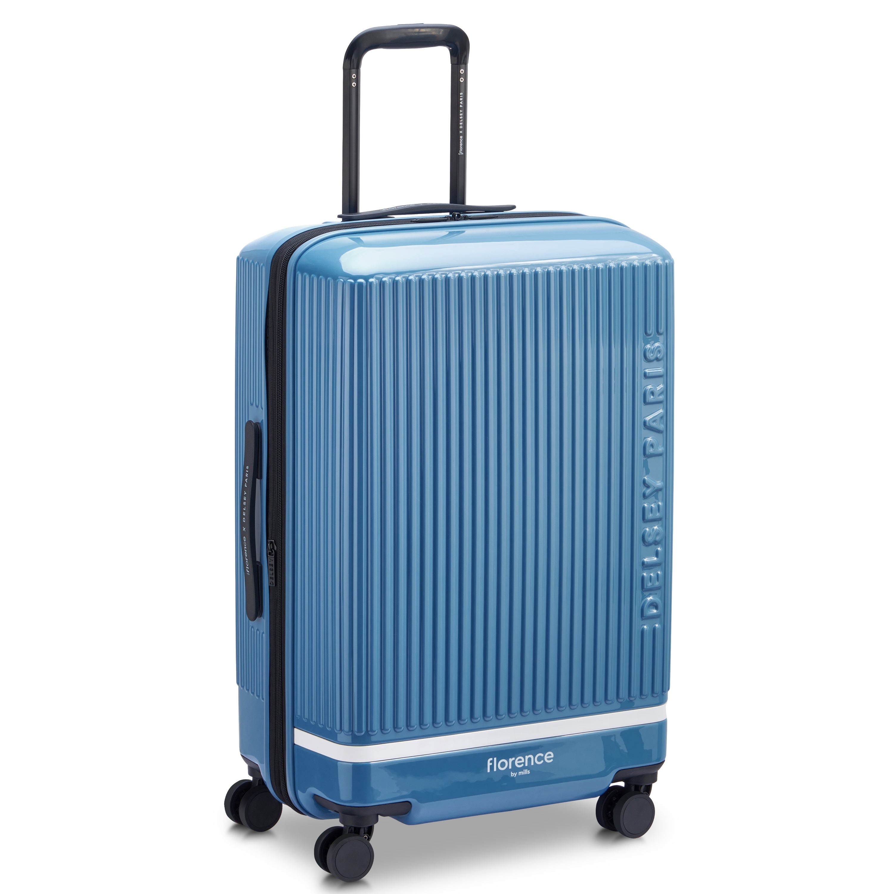SPIN ME AWAY | 27-Inch Check-In Suitcase, Zinc blue