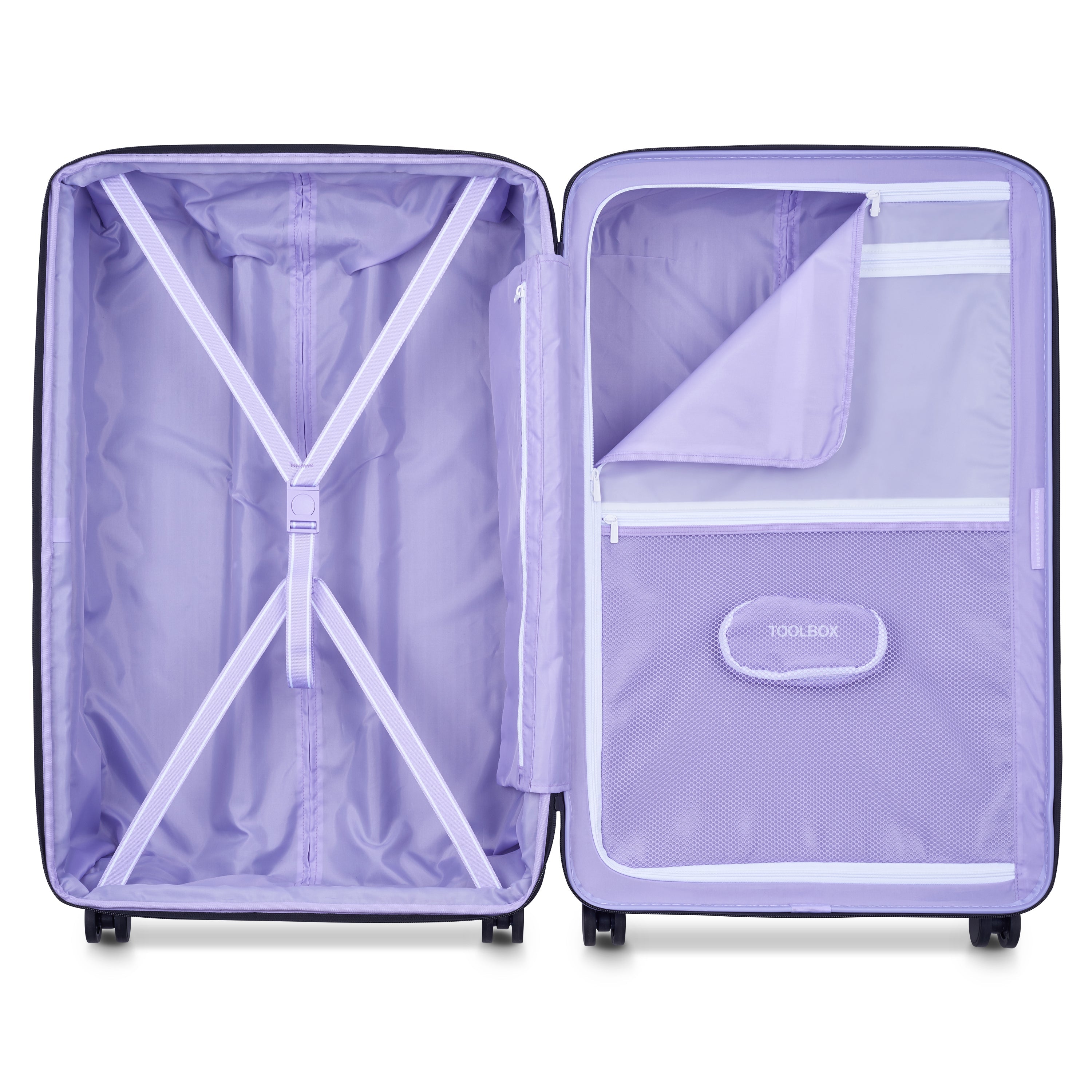 SPIN ME AWAY 31-Inch Check-In Suitcase, Lavender