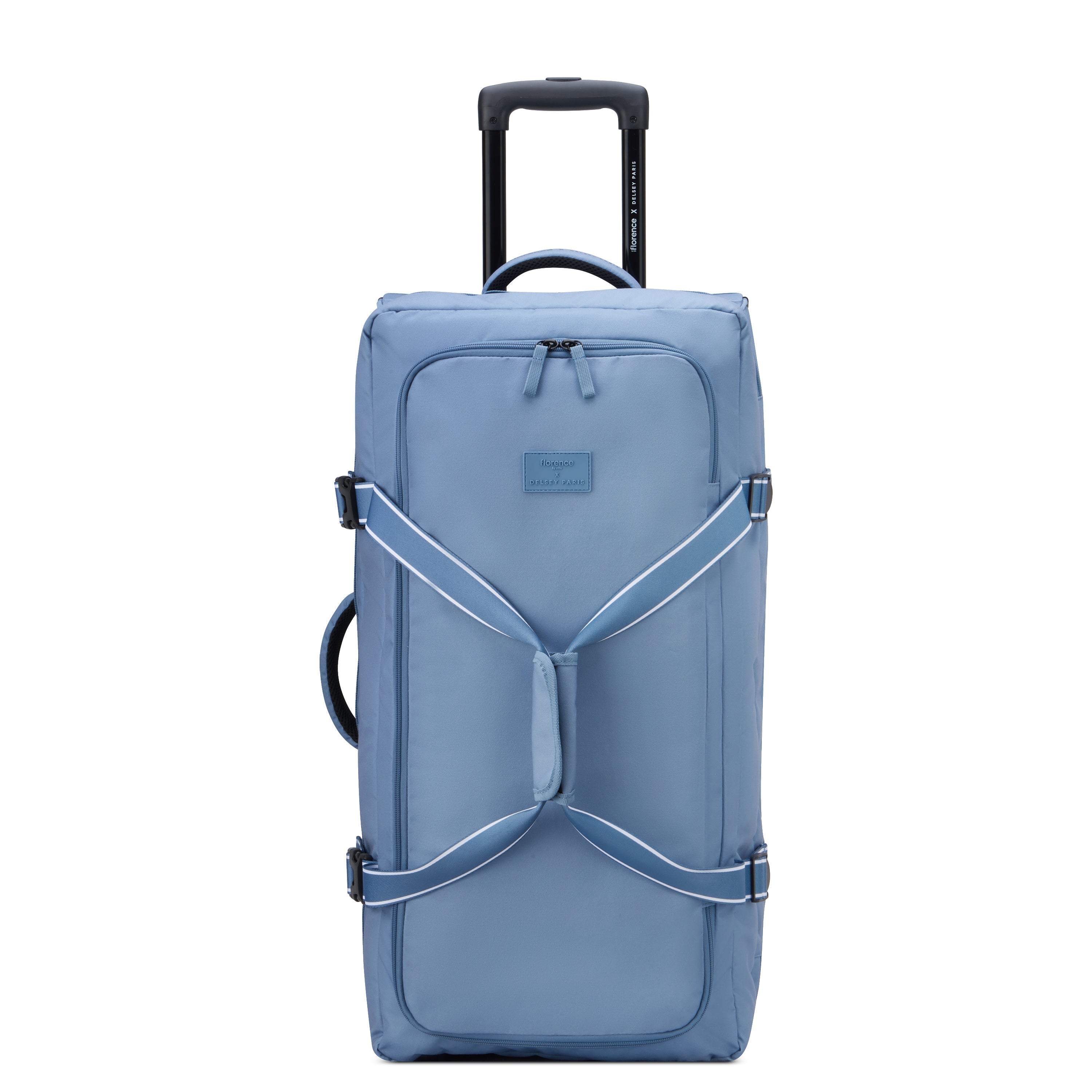 ON A ROLL 28-Inch 2-Wheeled Duffel Bag, Zinc blue