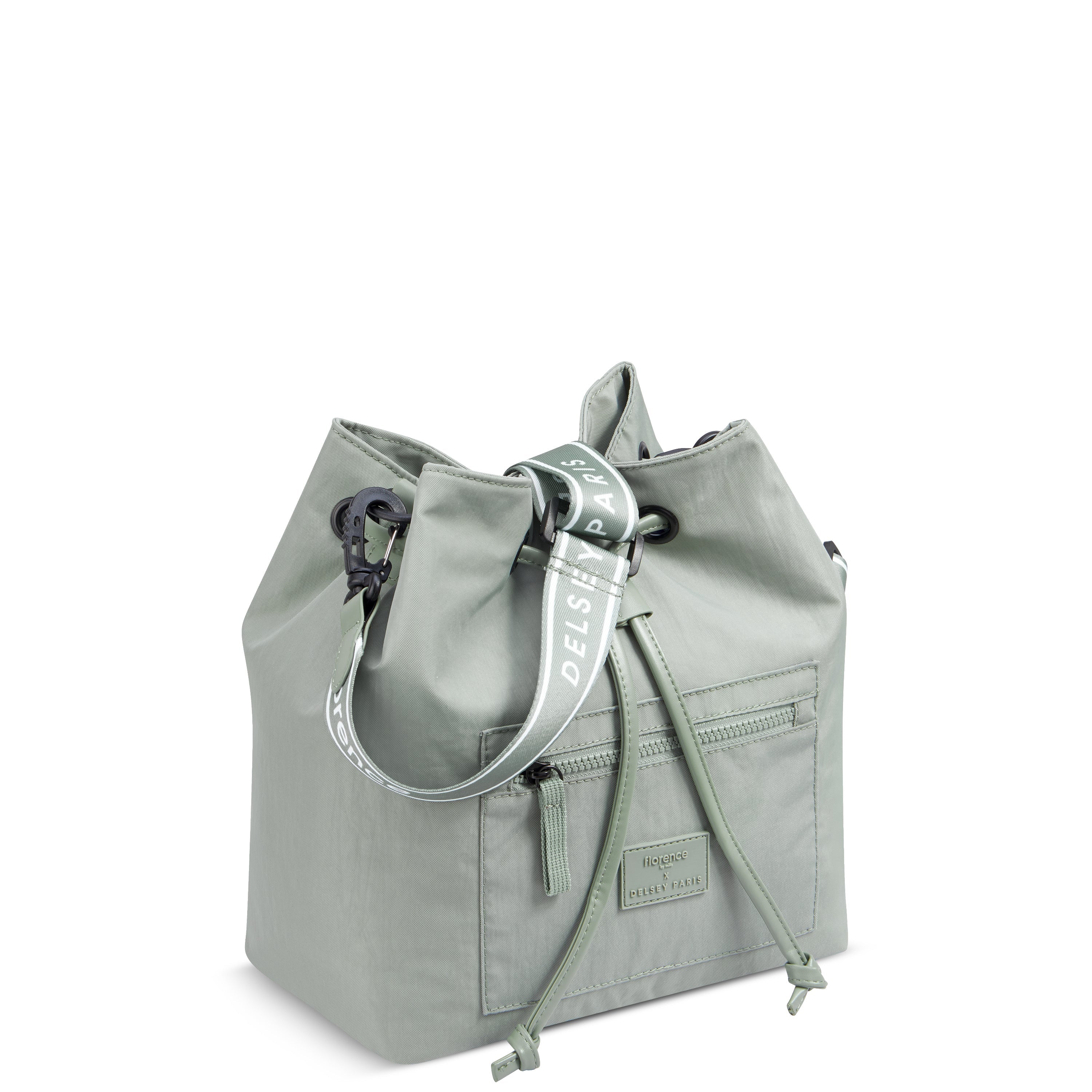 YOURS TRULY Bucket Bag, Sage green