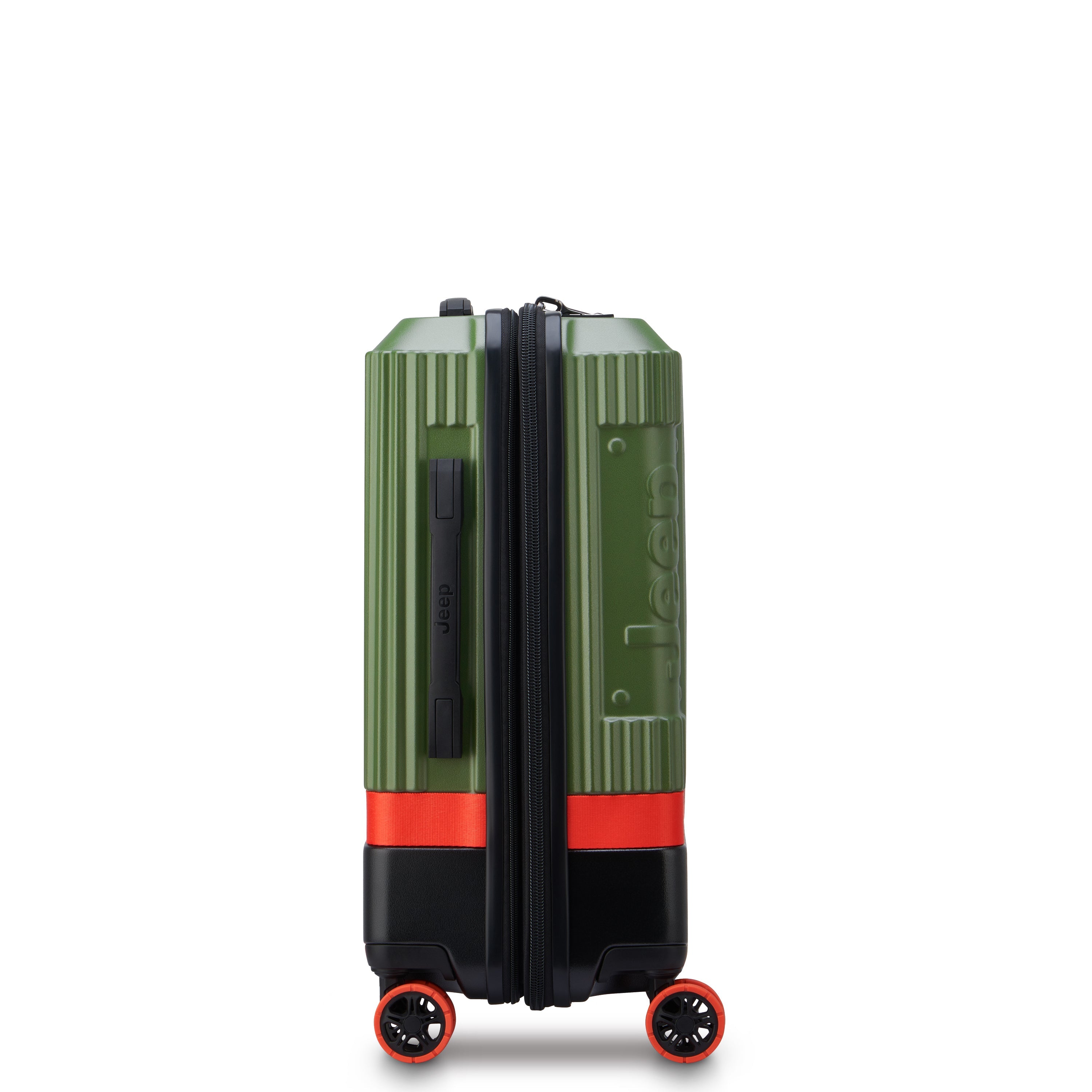 JH001A | 23-Inch Expandable Carry-On Suitcase, Green