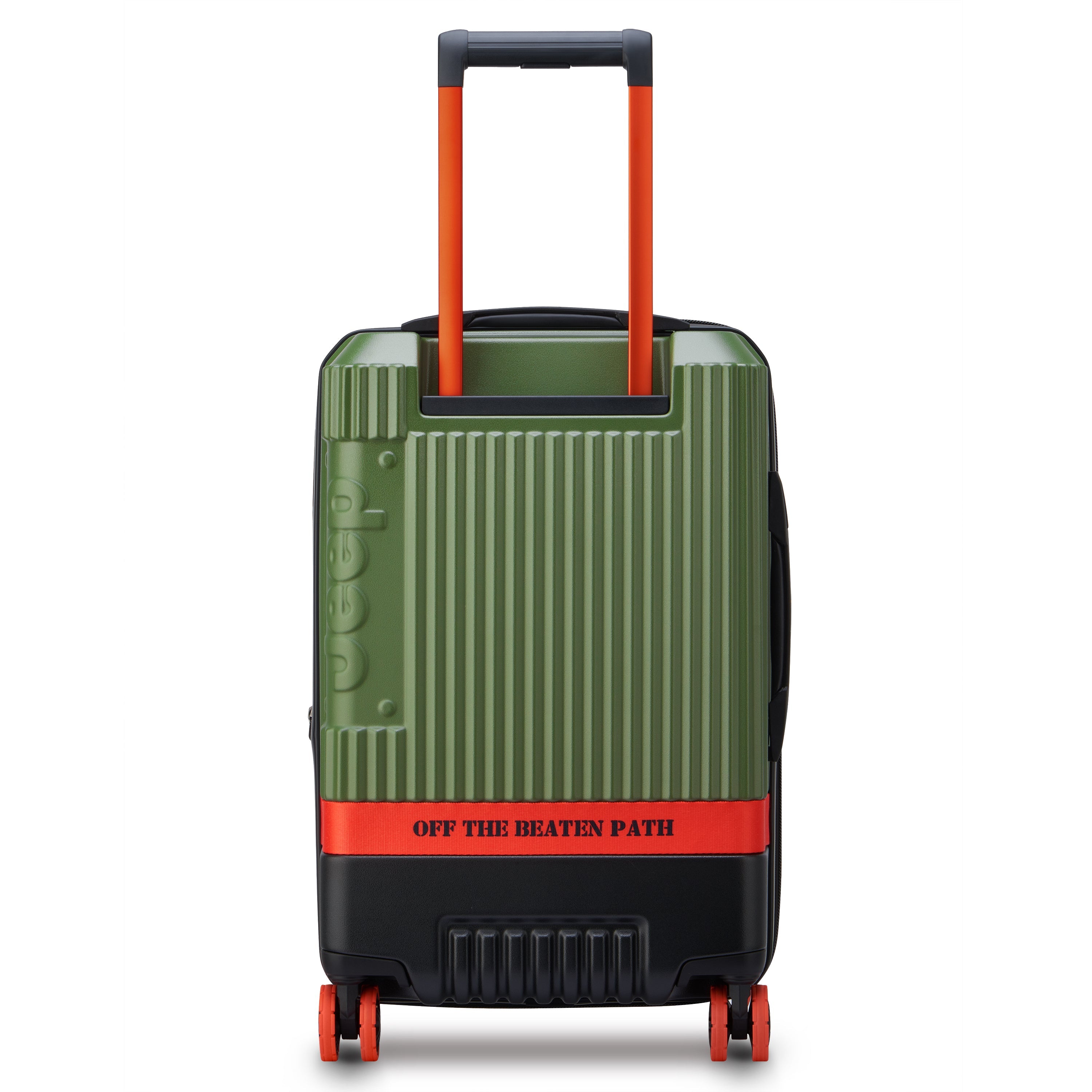 JH001A | 23-Inch Expandable Carry-On Suitcase, Green