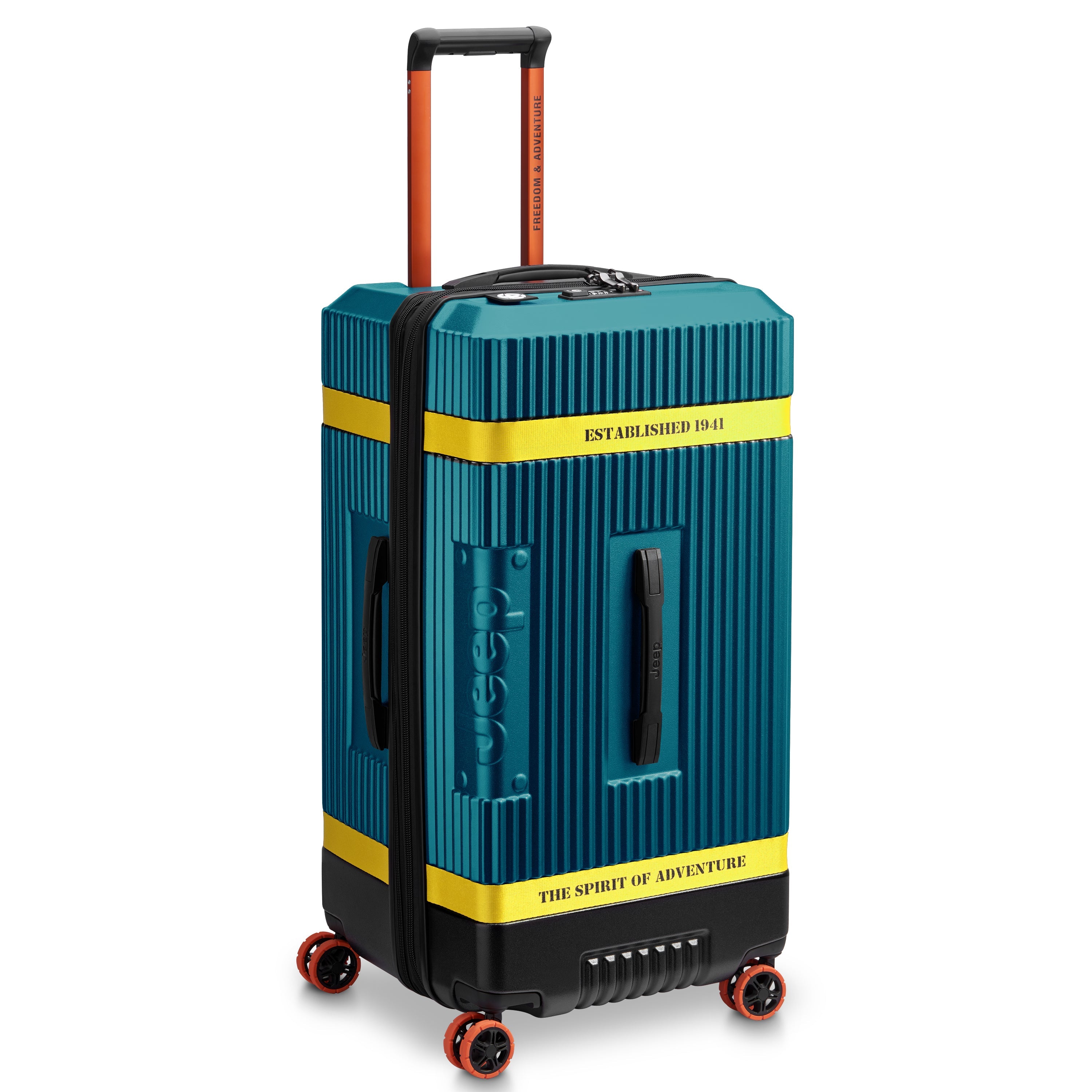 JH001A | 32-Inch Expandable Check-In Trunk Suitcase, Pine