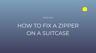 How To Fix A Zipper on A Suitcase Step-by-Step