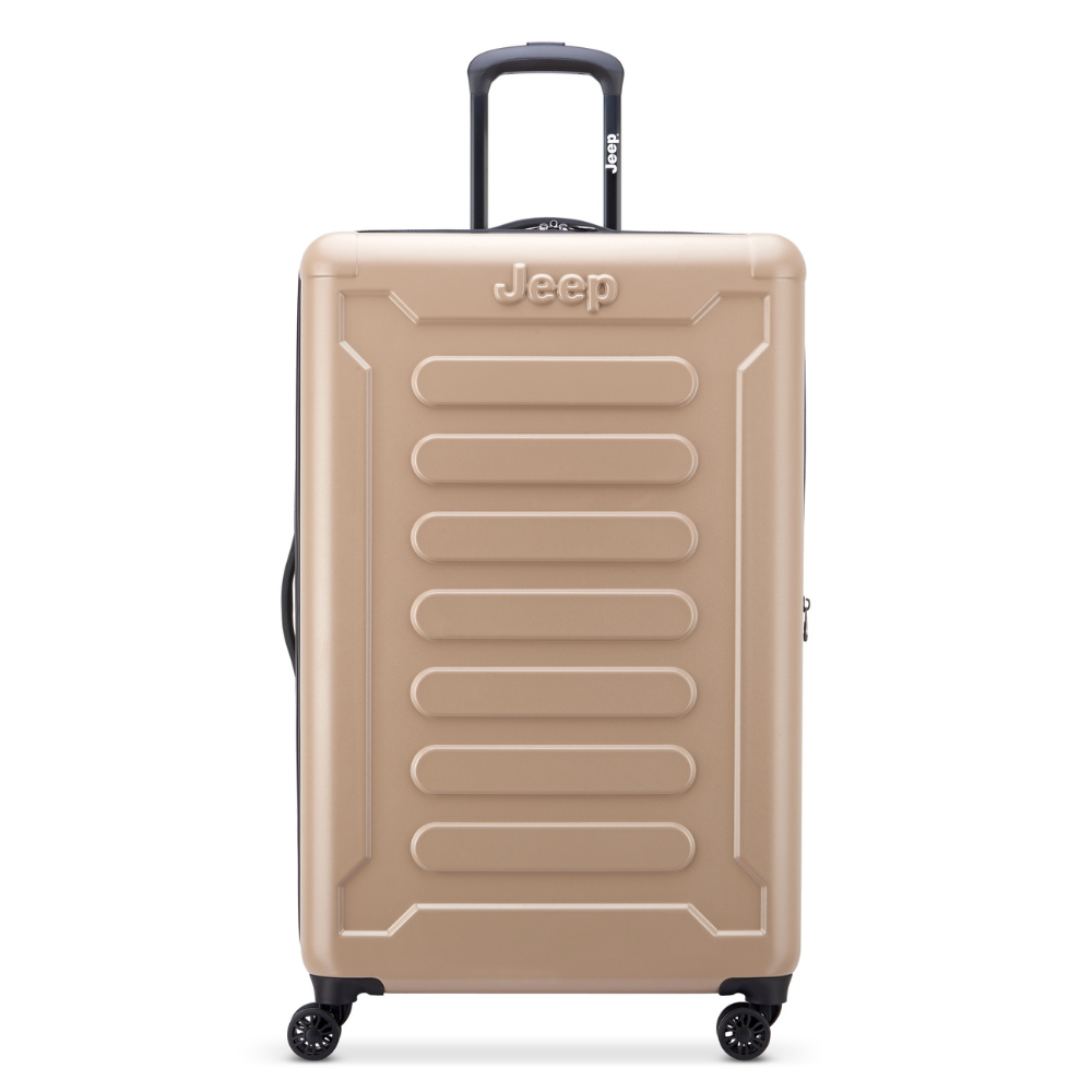 JH004C | 32-Inch Expandable Check-In Suitcase, Beige