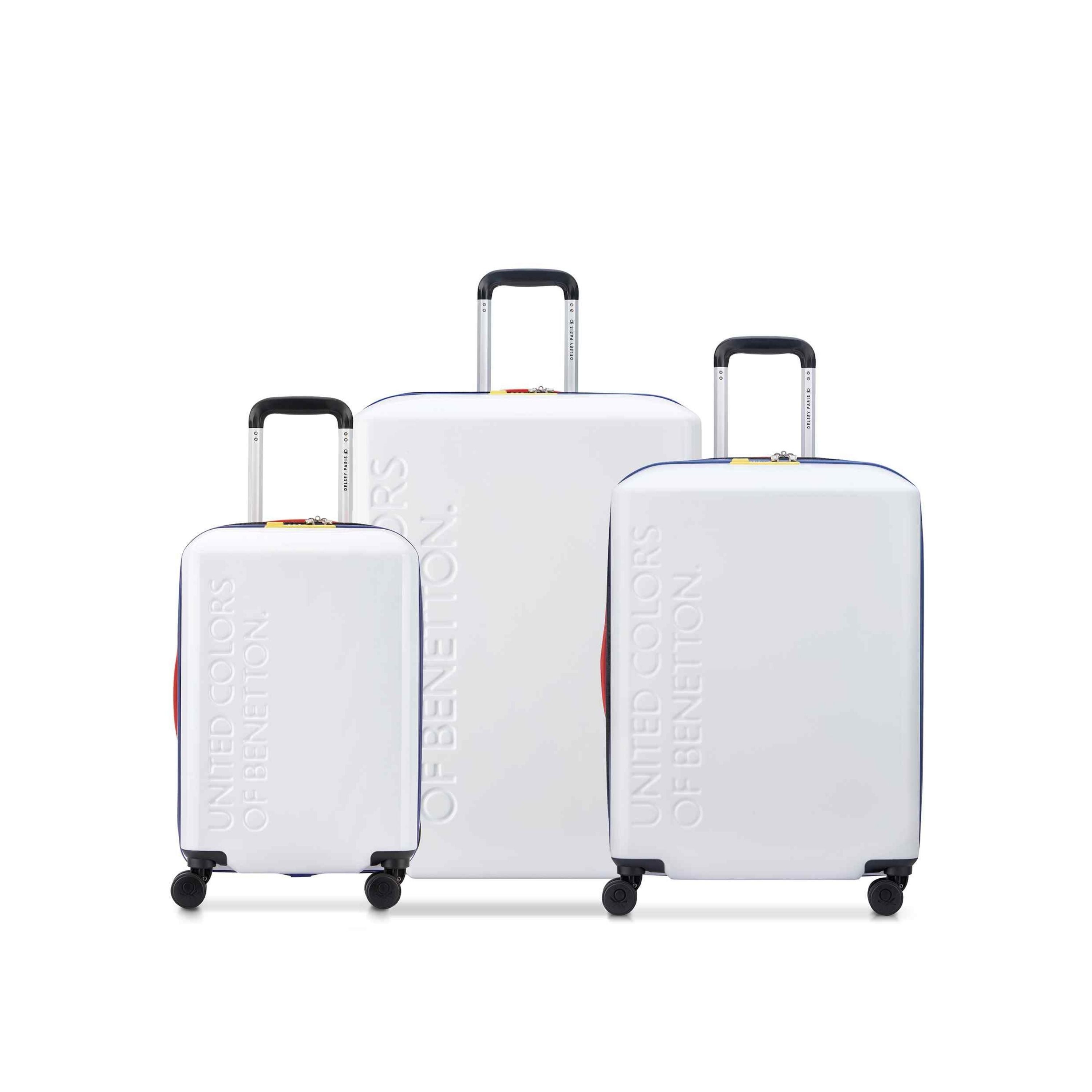United: 3-piece Luggage Set, White | Delsey Paris, US( en)