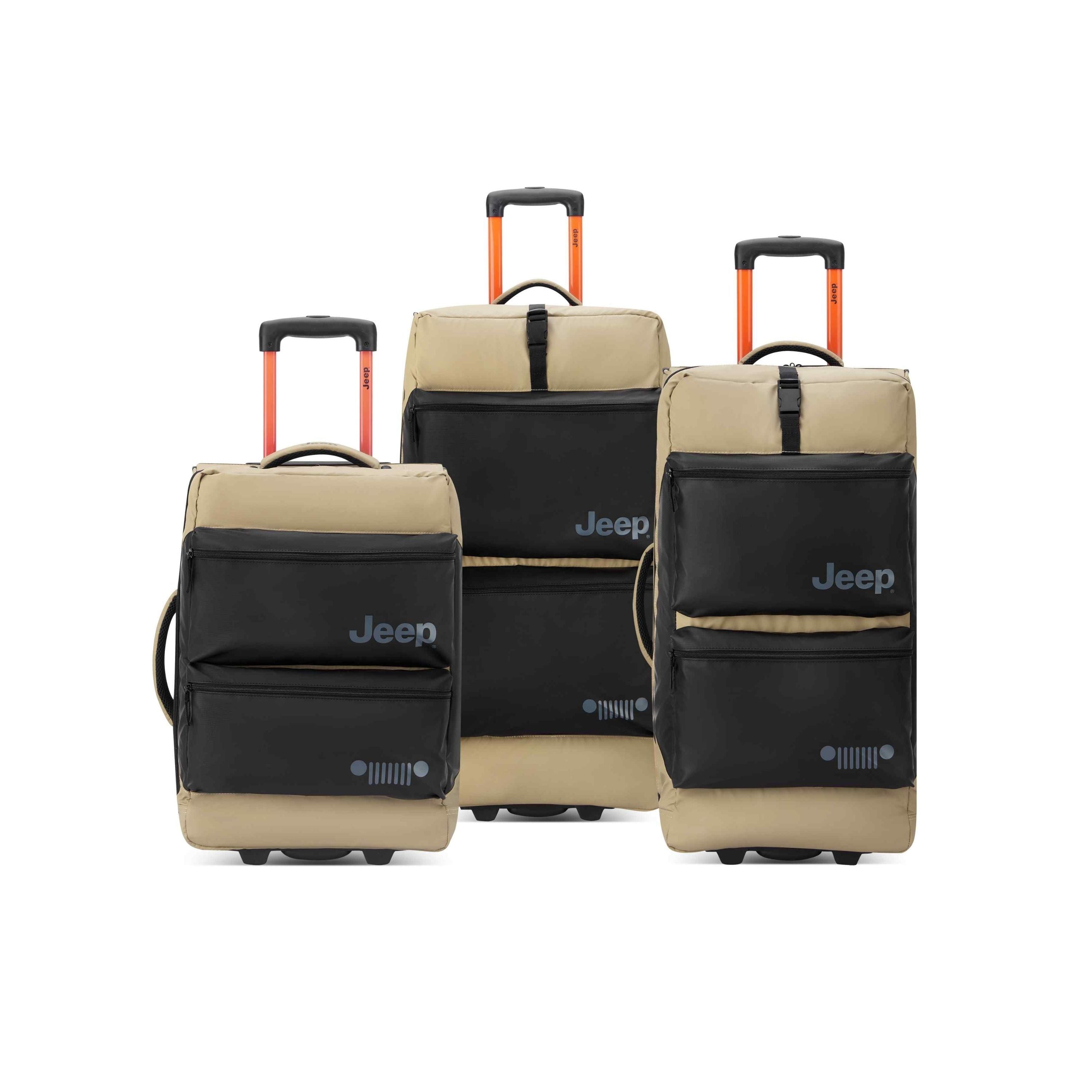 JS006B | 3-Piece Luggage Set, Warm sand