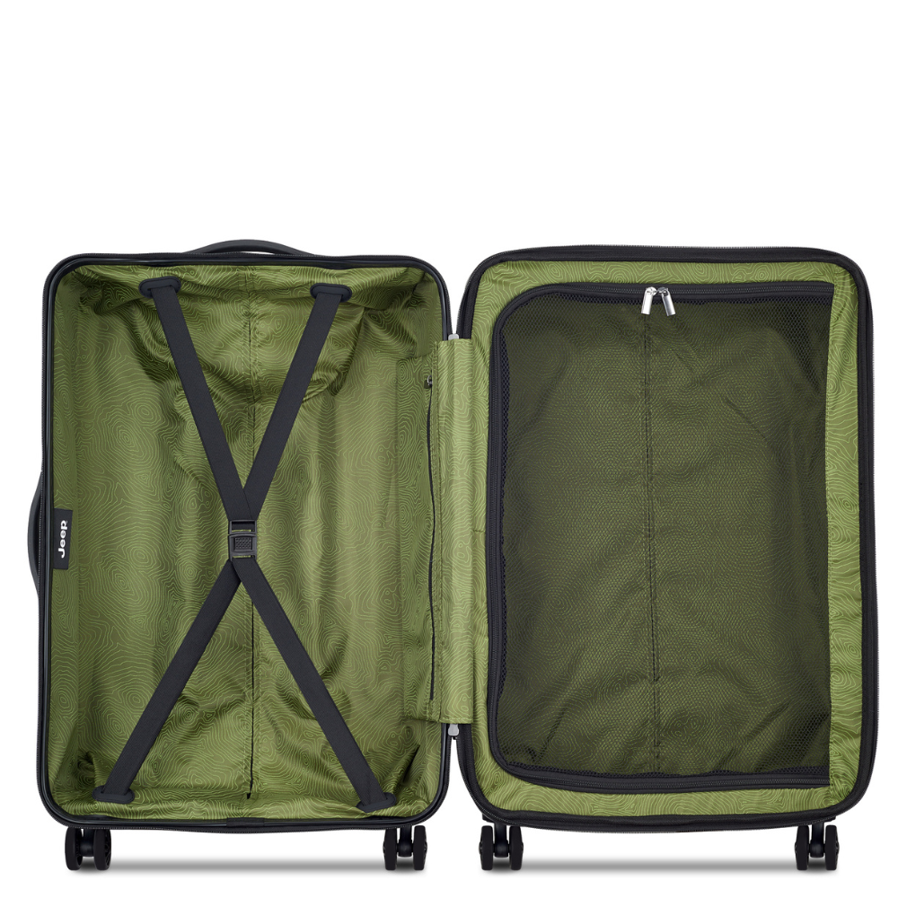 JH004C | 27-Inch Expandable Check-In Suitcase, Beige