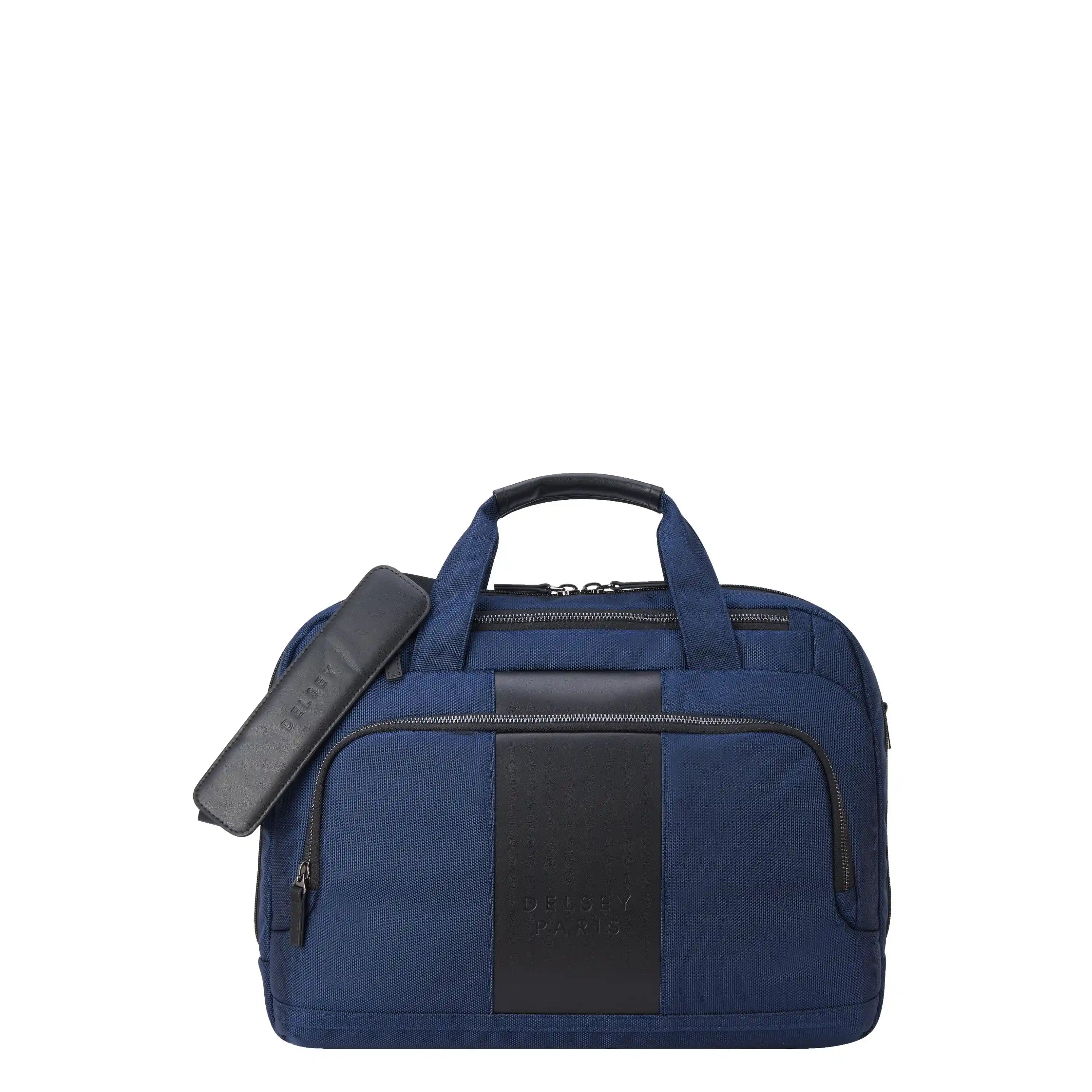 WAGRAM| Sacoche Ordinateur 15.6 Pouces BLEU MARINE
