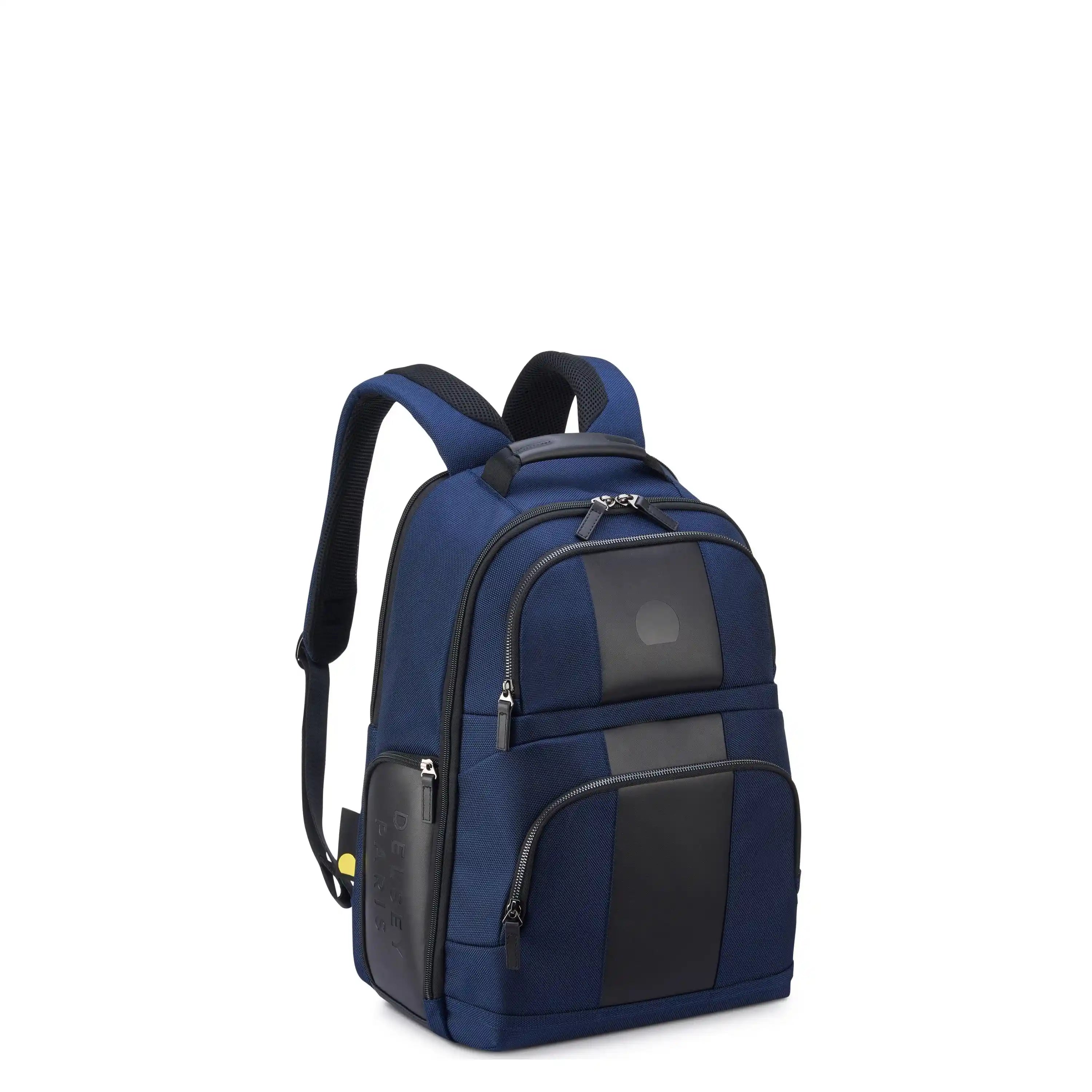 Delsey Paris Wagram Laptop Backpack, Navy