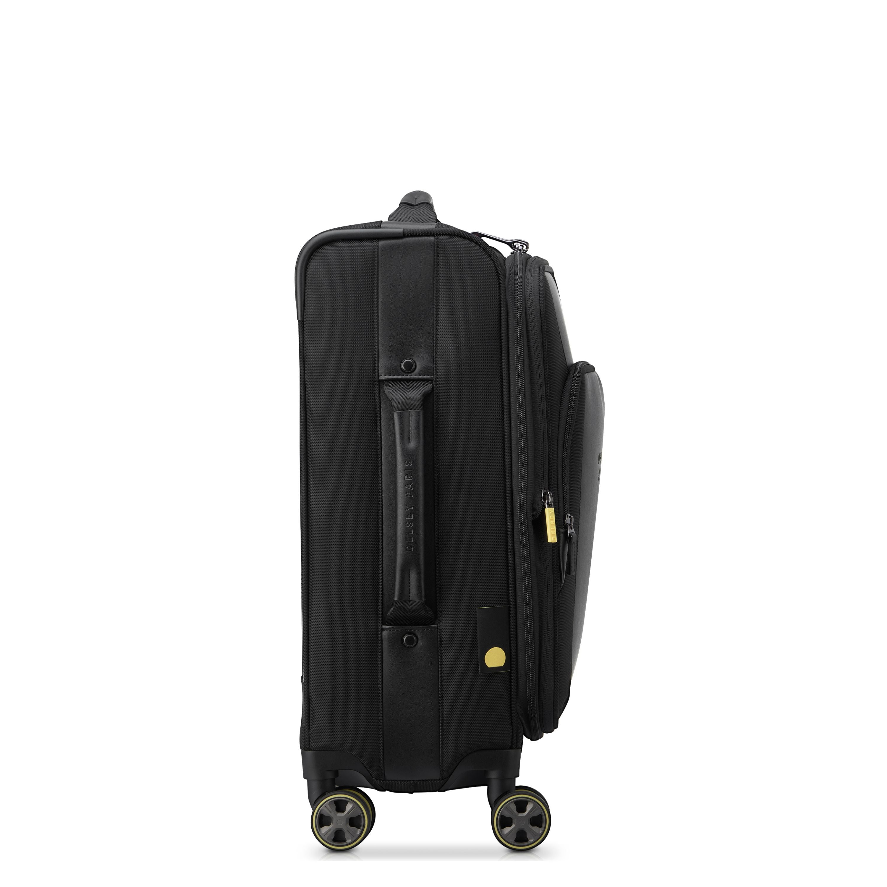WAGRAM| Valise Cabine Extensible 58 CM NOIR