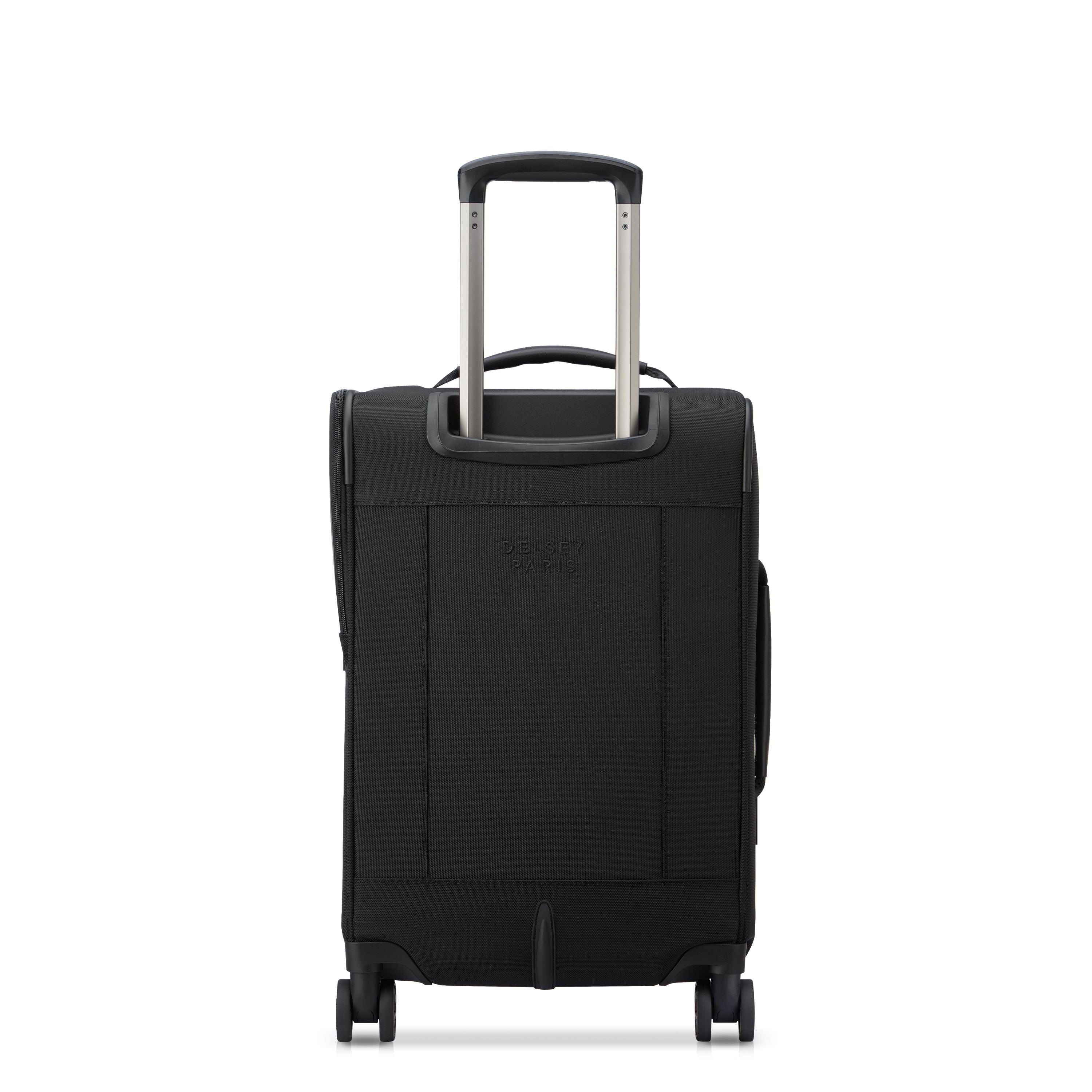 WAGRAM| Valise Cabine Extensible 58 CM NOIR