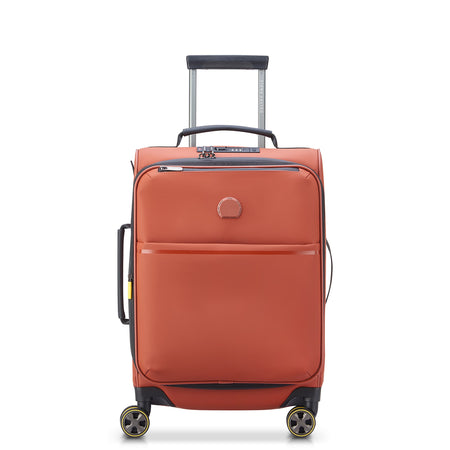Turenne Soft: Expandable Carry-on Spinner, Brick Red | Delsey Paris,
