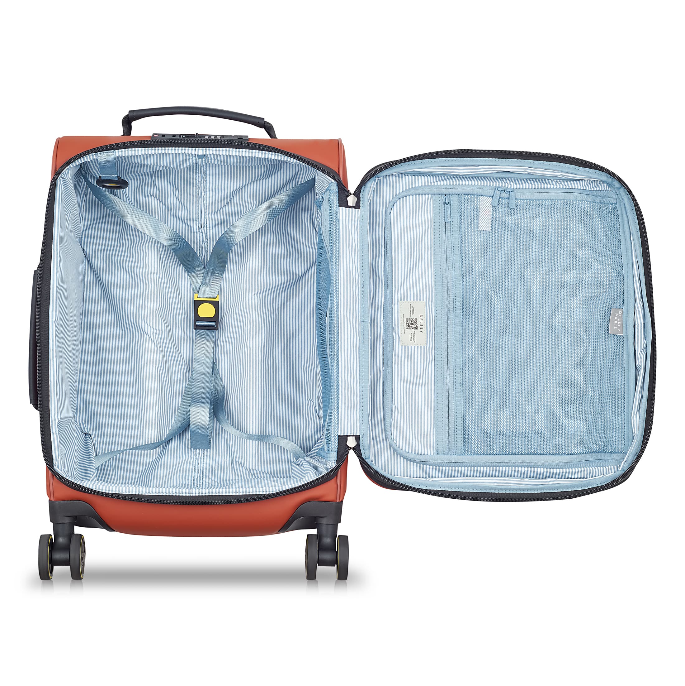 TURENNE SOFT| Valise Cabine 58 CM BRIQUE