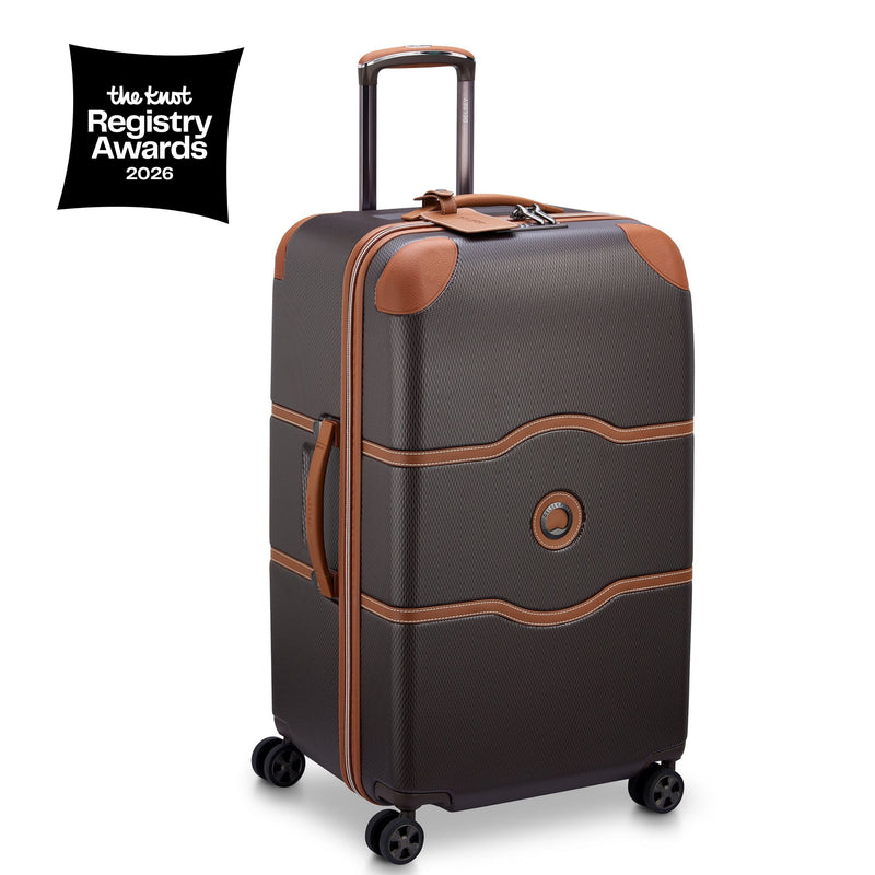 Chatelet Air 2.0: Medium Trunk Spinner, Brown | Delsey Paris, CA( en)