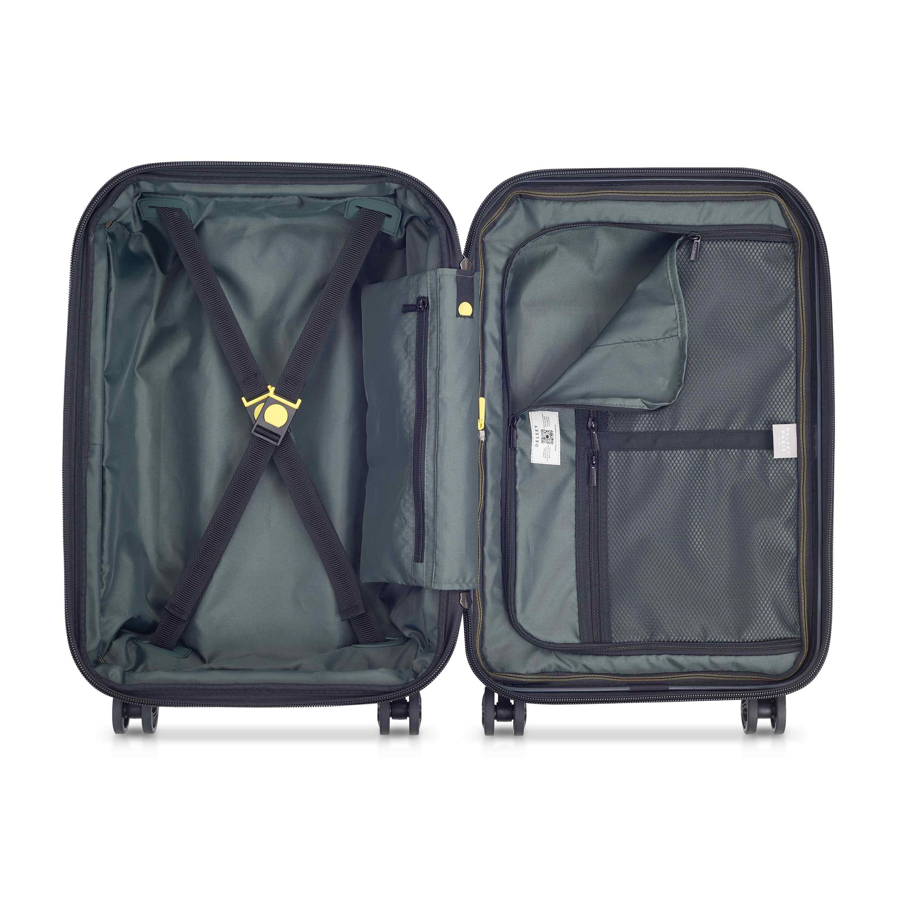 REMPART| Valise Cabine Extensible 55 CM CHROME