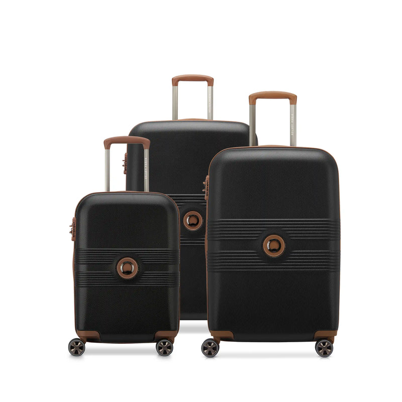 Flanerie Se: 3-piece Set (co/m/l), Black/brown | Delsey Paris,