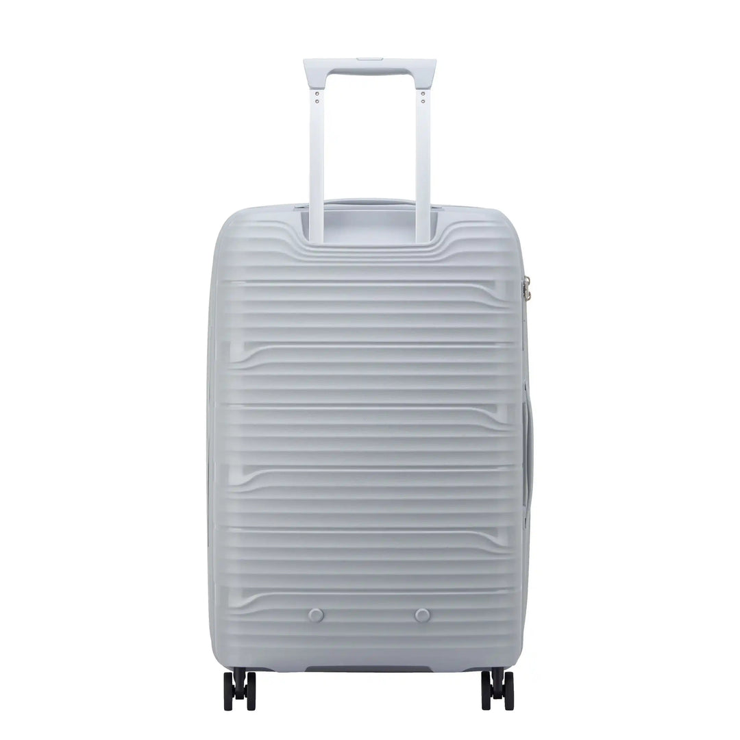 DELSEY PARIS Dune Medium Checked Expandable Spinner Lightweight Durability for Stylish Travel DELSEY PARIS USA