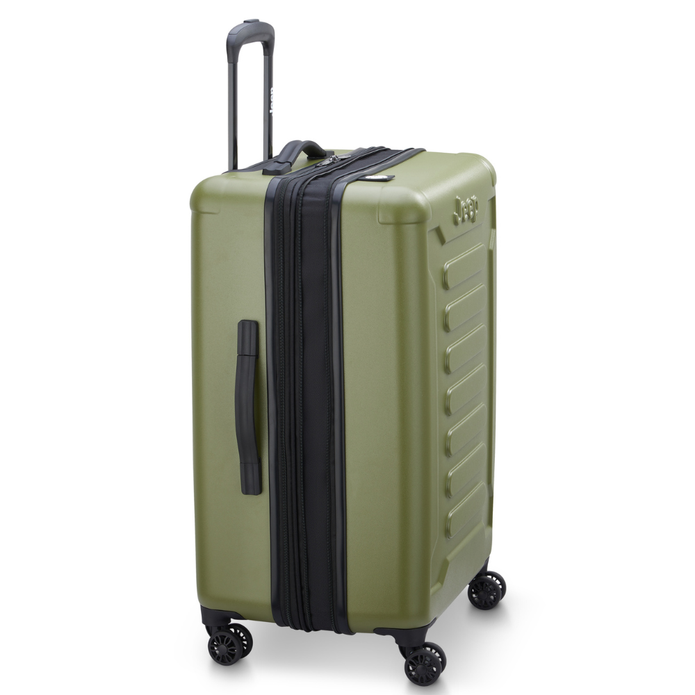 JH004C | 27-Inch Expandable Check-In Suitcase, Avocado