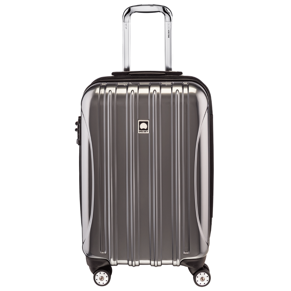 HELIUM AERO | 23-Inch Expandable Carry-On Suitcase, Steel grey