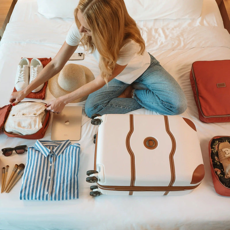 Chatelet Air 2.0: Packing Cubes Set Of 4, Terracotta | Delsey