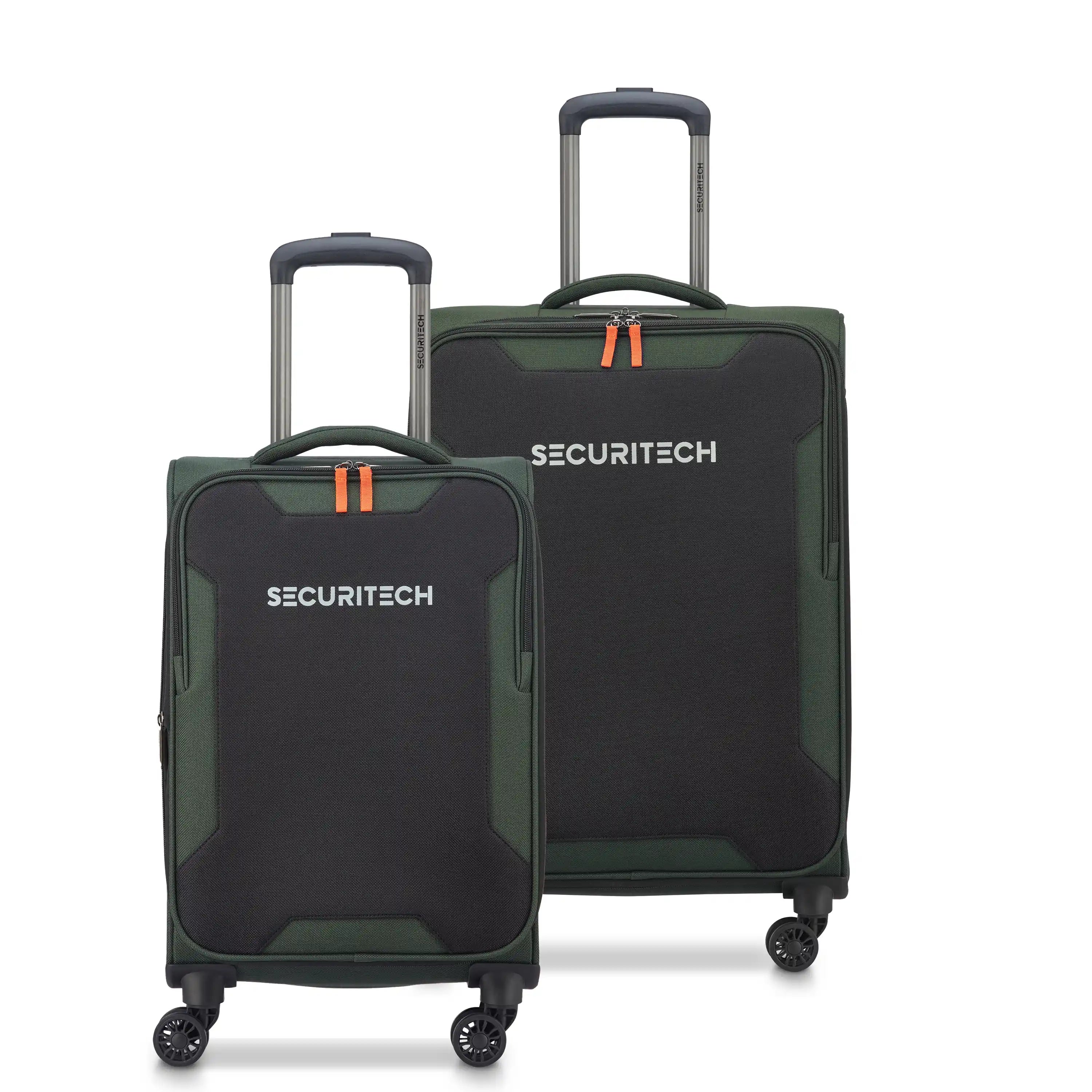 RUGGED SOFT | 2-Piece Luggage Set, Green
