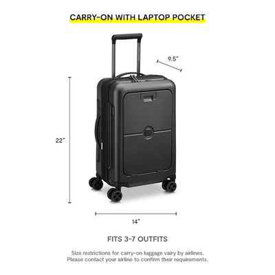 TURENNE 2.0 - Expandable Carry-On with Laptop Pocket