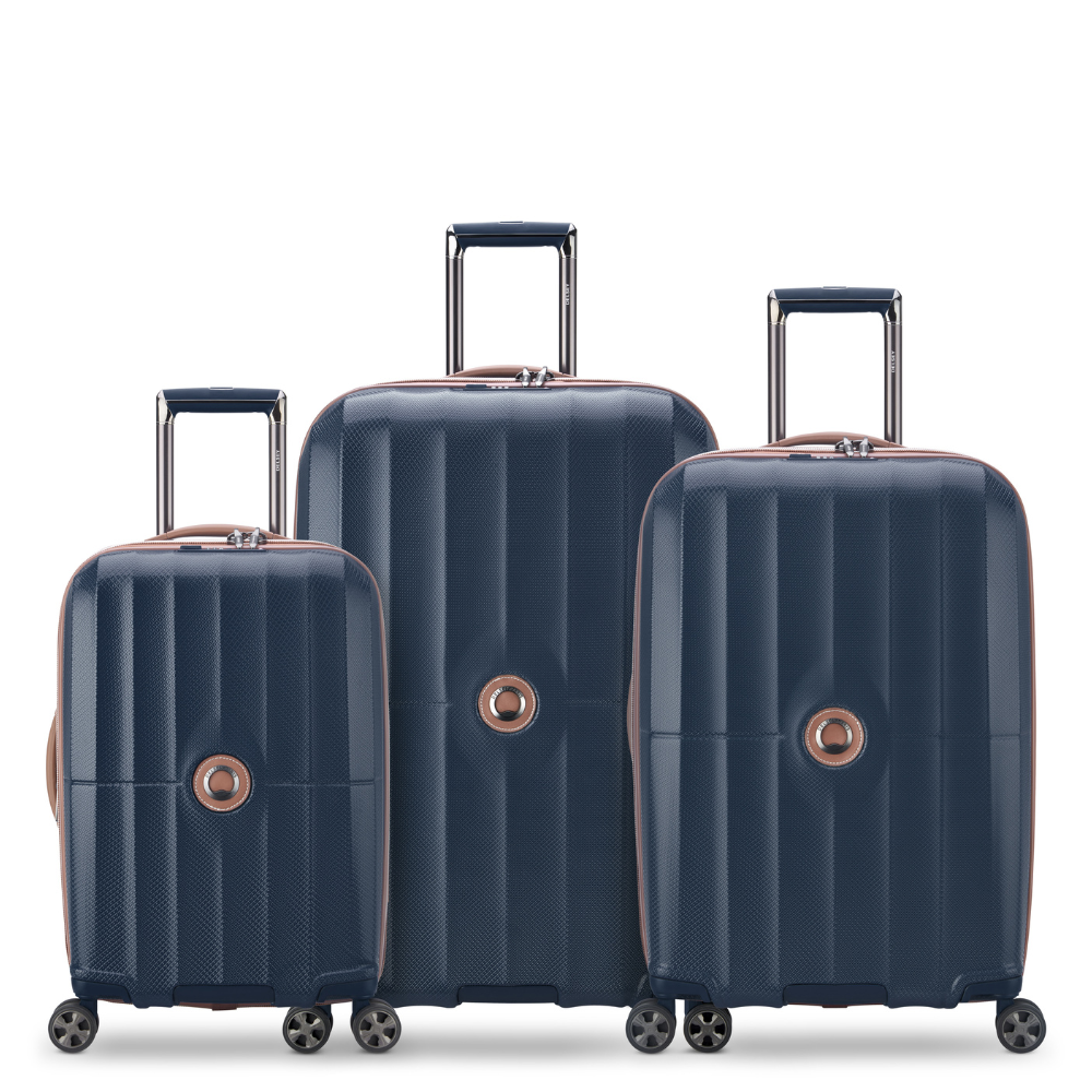 CARROUSEL | 3-Piece Luggage Set, Navy