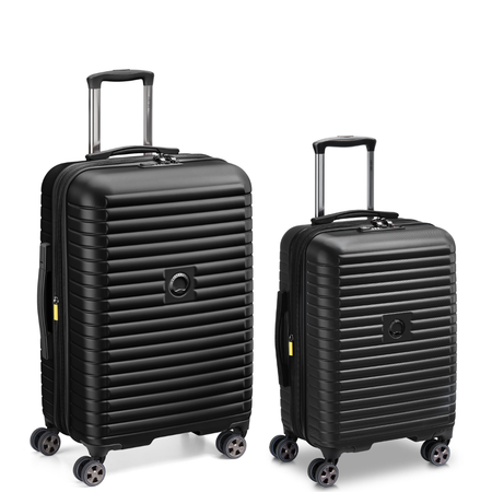 CRUISE 3.0 | 2-Piece Luggage Set, Black | DELSEY PARIS
