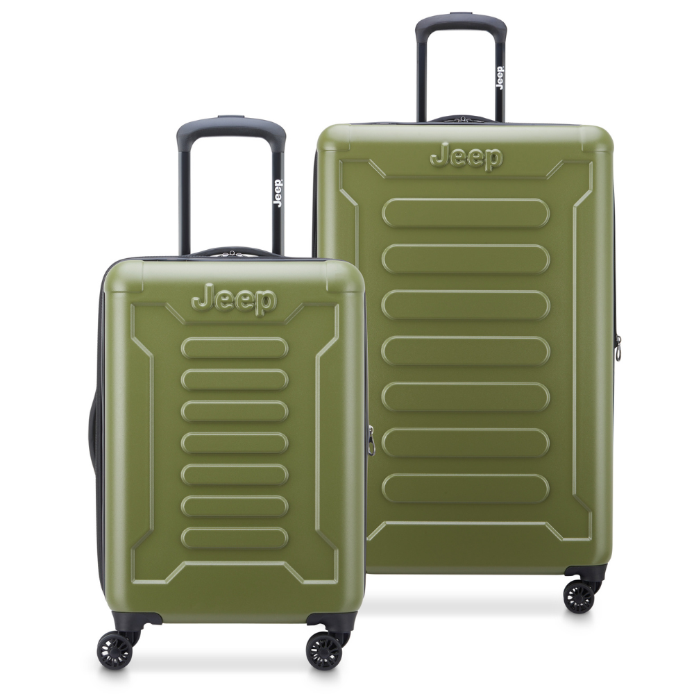 JH004C | 2-Piece Luggage Set, Avocado