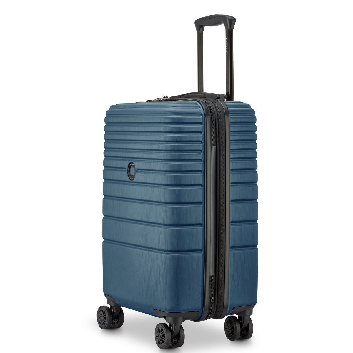 COSMIQUE 23-Inch Expandable Carry-On Suitcase, Deep sea navy