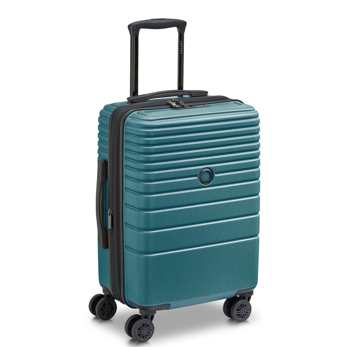 COSMIQUE 23-Inch Expandable Carry-On Suitcase, Dark teal