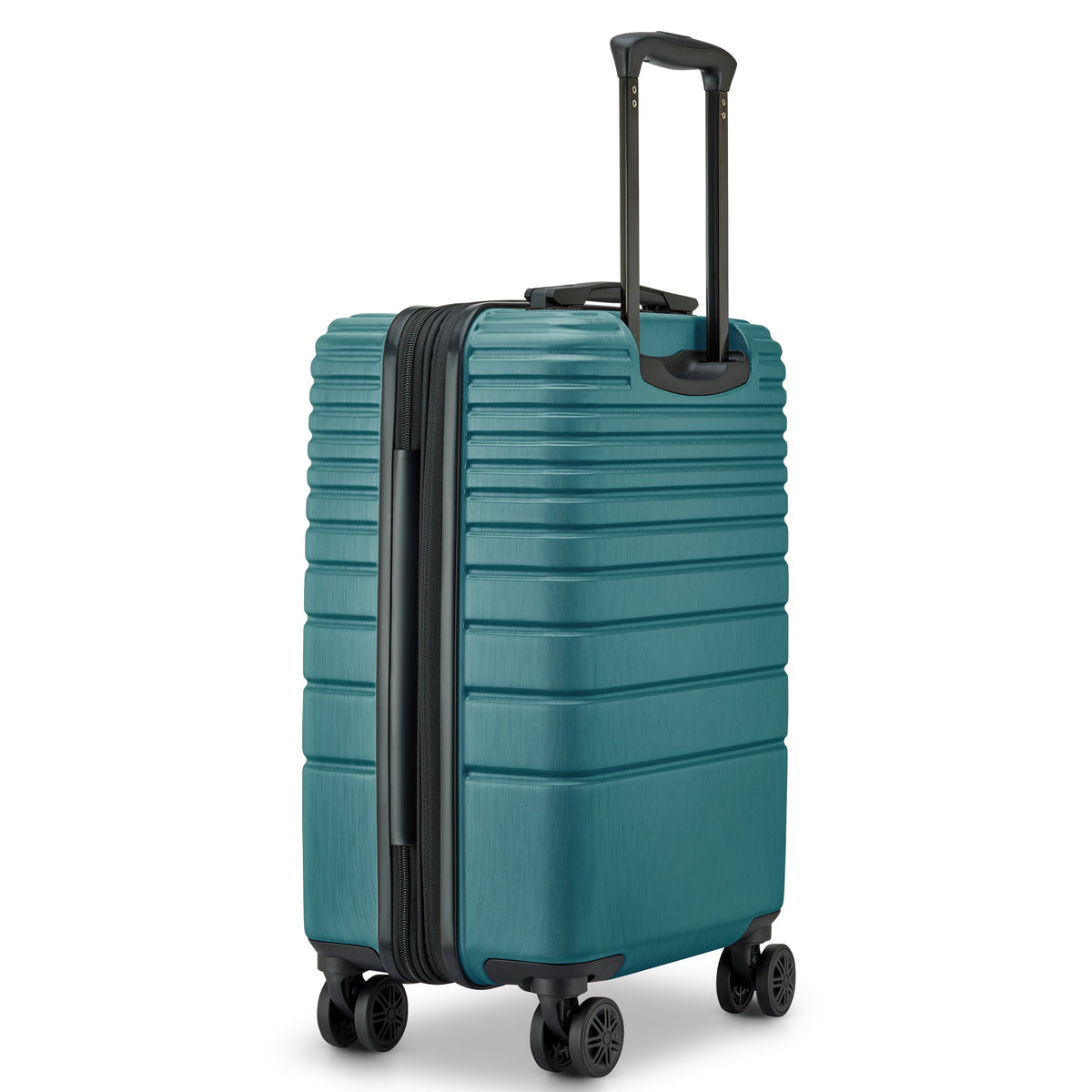 COSMIQUE 23-Inch Expandable Carry-On Suitcase, Dark teal