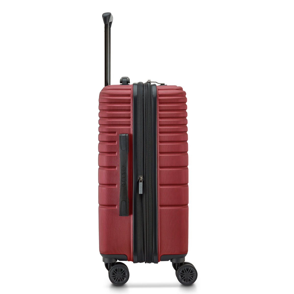 COSMIQUE 23-Inch Expandable Carry-On Suitcase, Syrah red