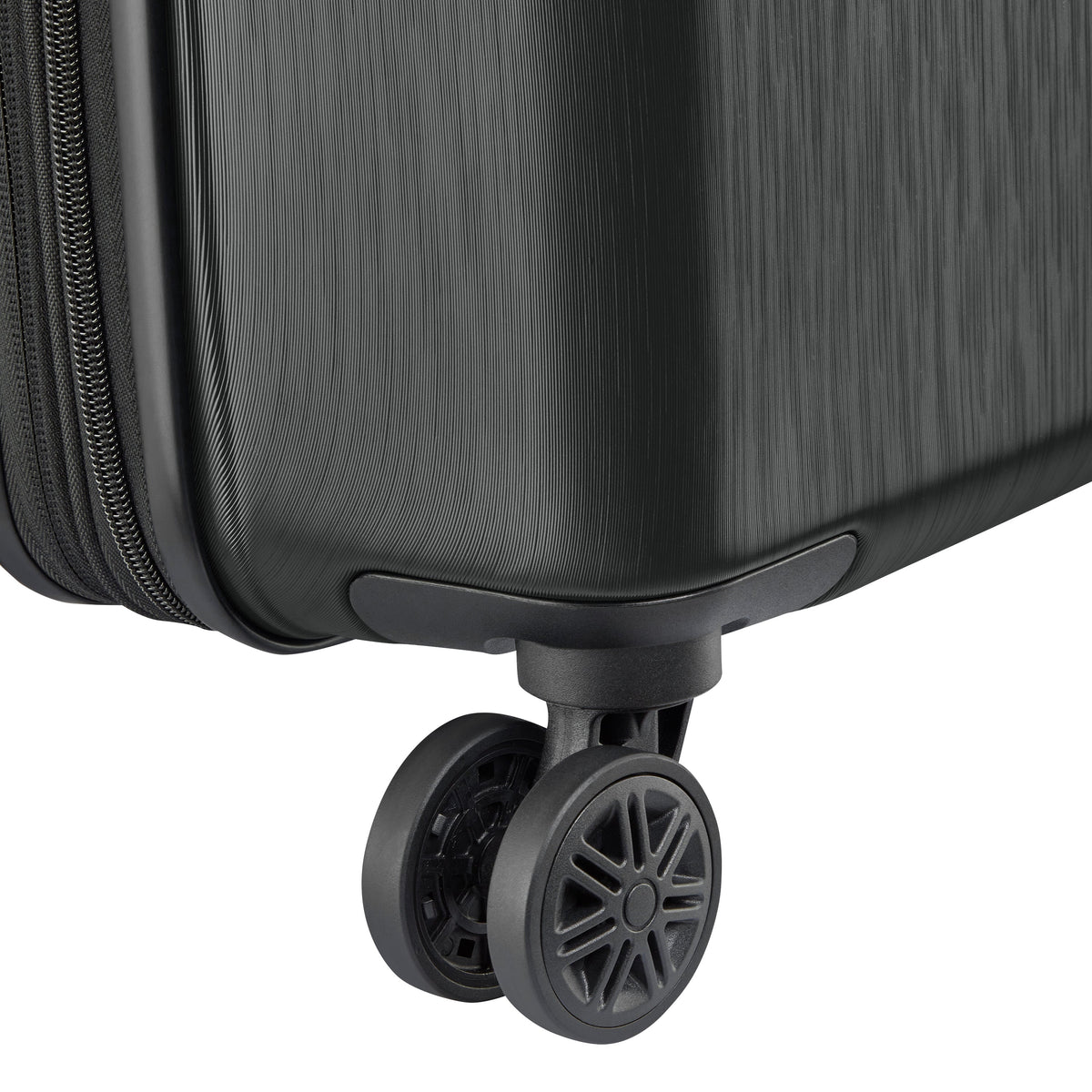COSMIQUE 27-Inch Expandable Check-In Suitcase, Black