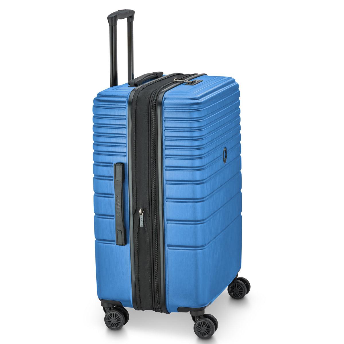 COSMIQUE 27-Inch Expandable Check-In Suitcase, Light blue