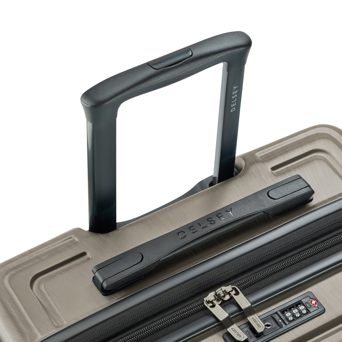 COSMIQUE 27-Inch Expandable Check-In Suitcase, Beige