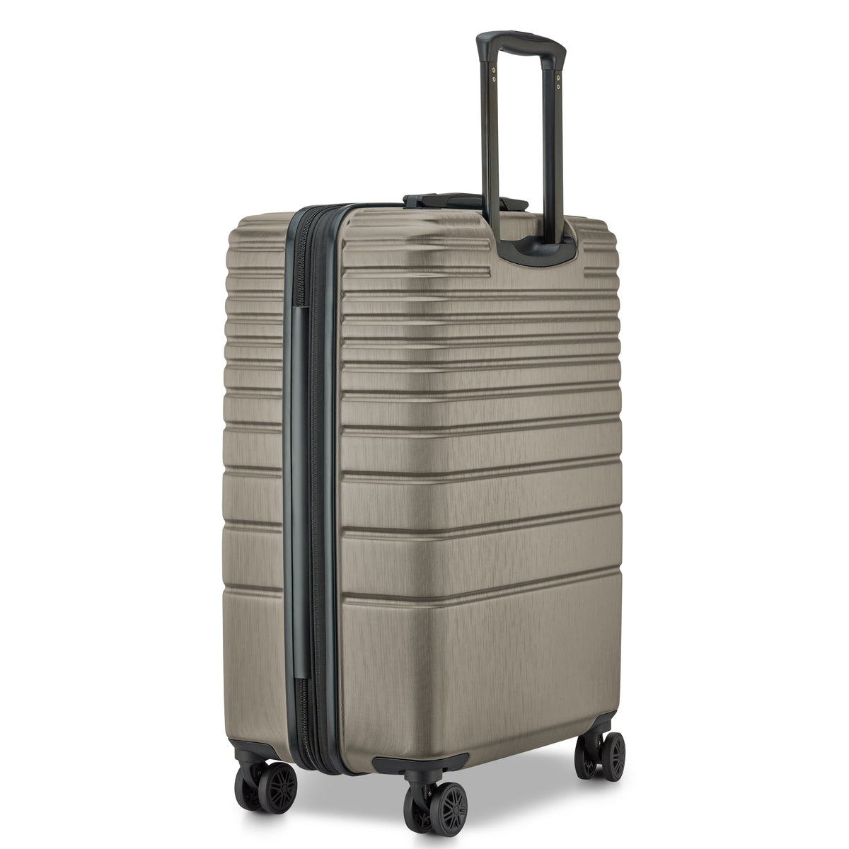 COSMIQUE 27-Inch Expandable Check-In Suitcase, Beige
