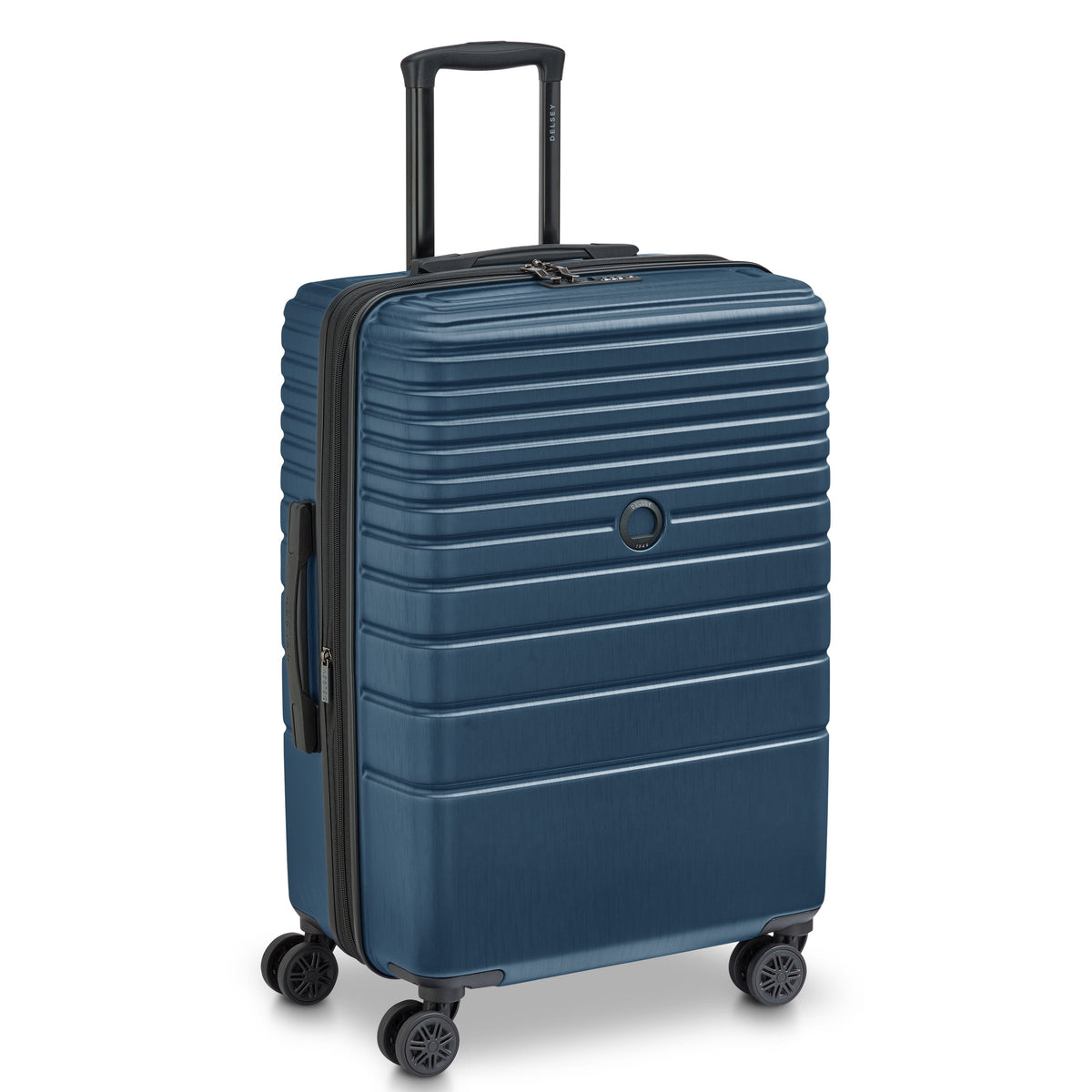 COSMIQUE 27-Inch Expandable Check-In Suitcase, Deep sea navy