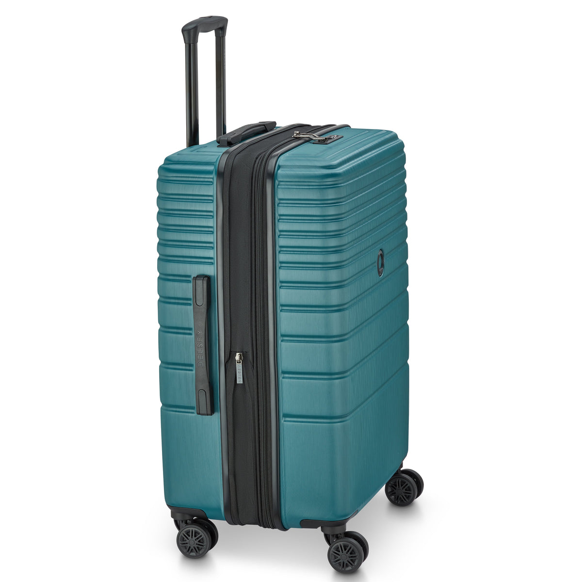 COSMIQUE 27-Inch Expandable Check-In Suitcase, Dark teal