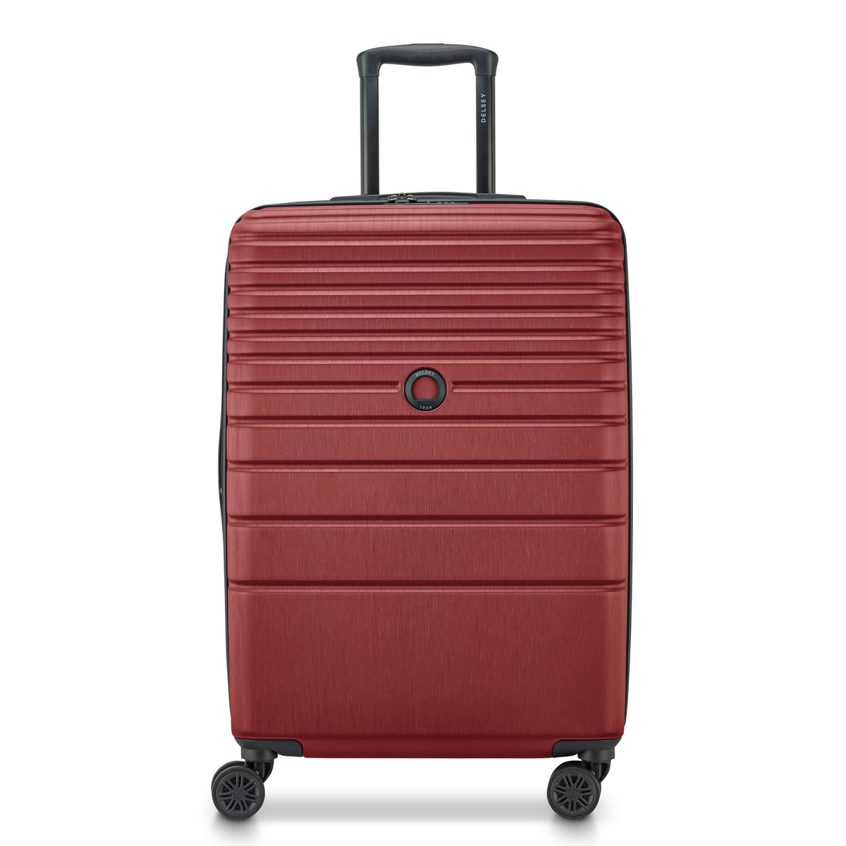 COSMIQUE 27-Inch Expandable Check-In Suitcase, Syrah red