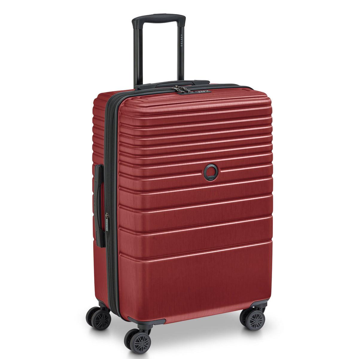 COSMIQUE 27-Inch Expandable Check-In Suitcase, Syrah red