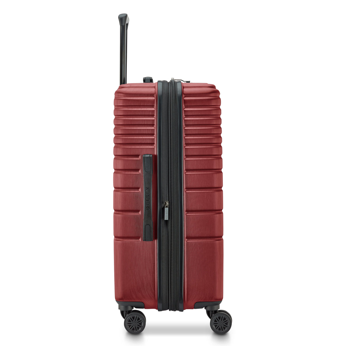 COSMIQUE 27-Inch Expandable Check-In Suitcase, Syrah red