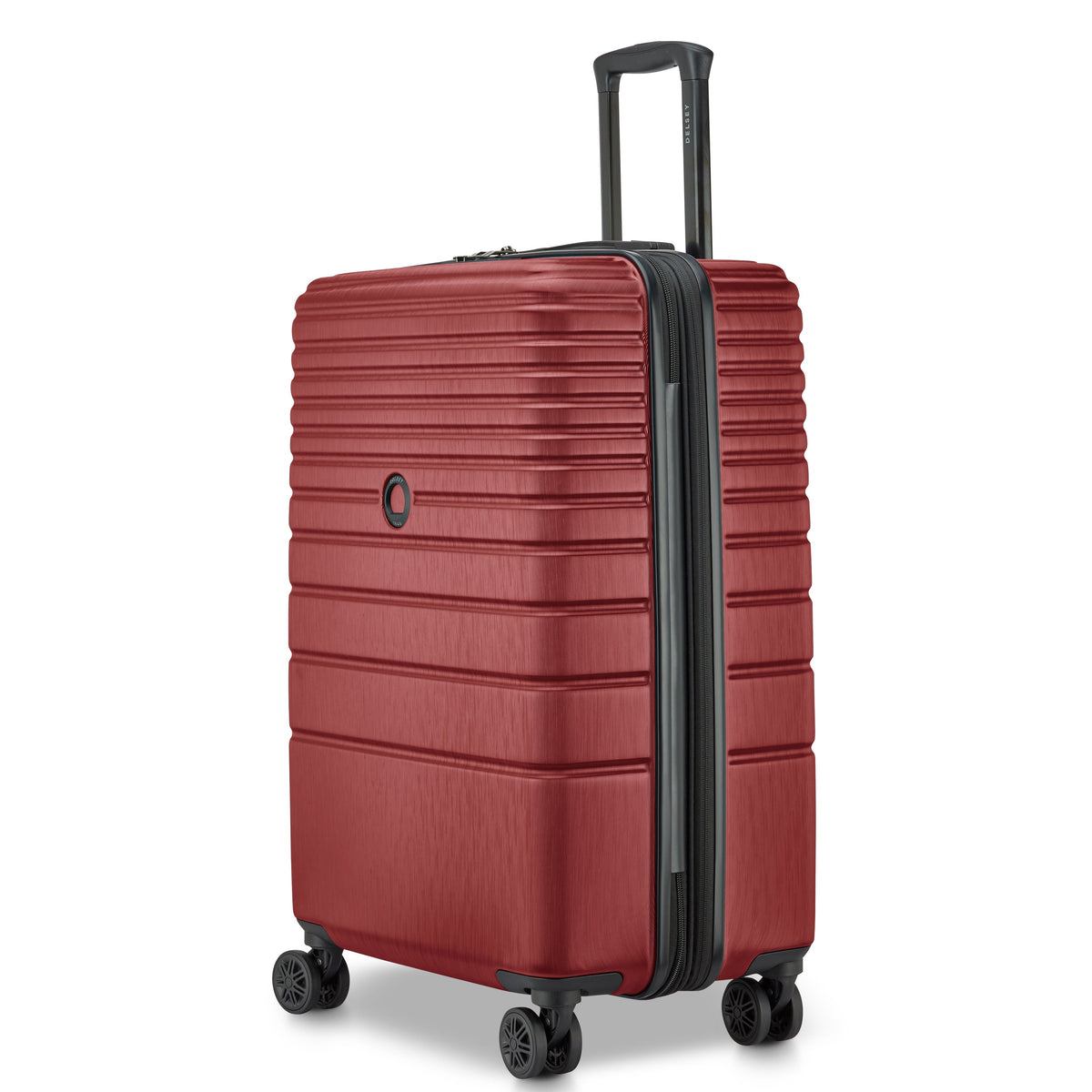 COSMIQUE 27-Inch Expandable Check-In Suitcase, Syrah red
