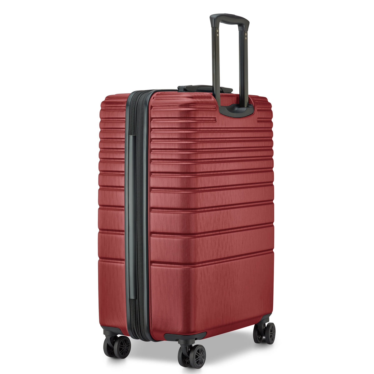 COSMIQUE 27-Inch Expandable Check-In Suitcase, Syrah red
